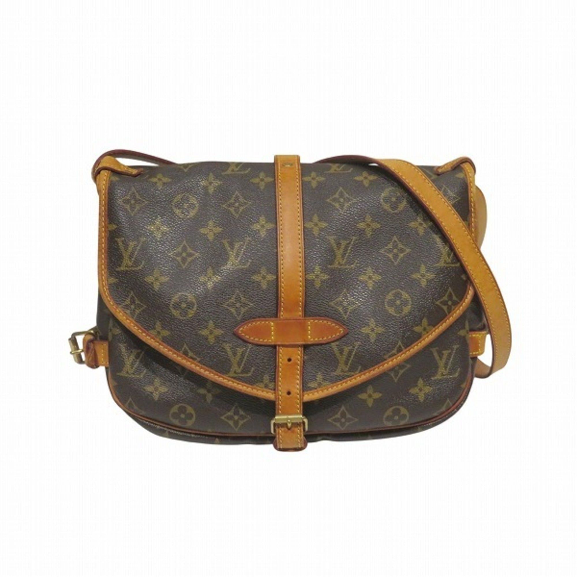 Louis Vuitton Louis Vuitton Monogram Saumur 30 M42256 Handbag Shoulder Bag for Men and Women Size ONE SIZE - 1 Thumbnail