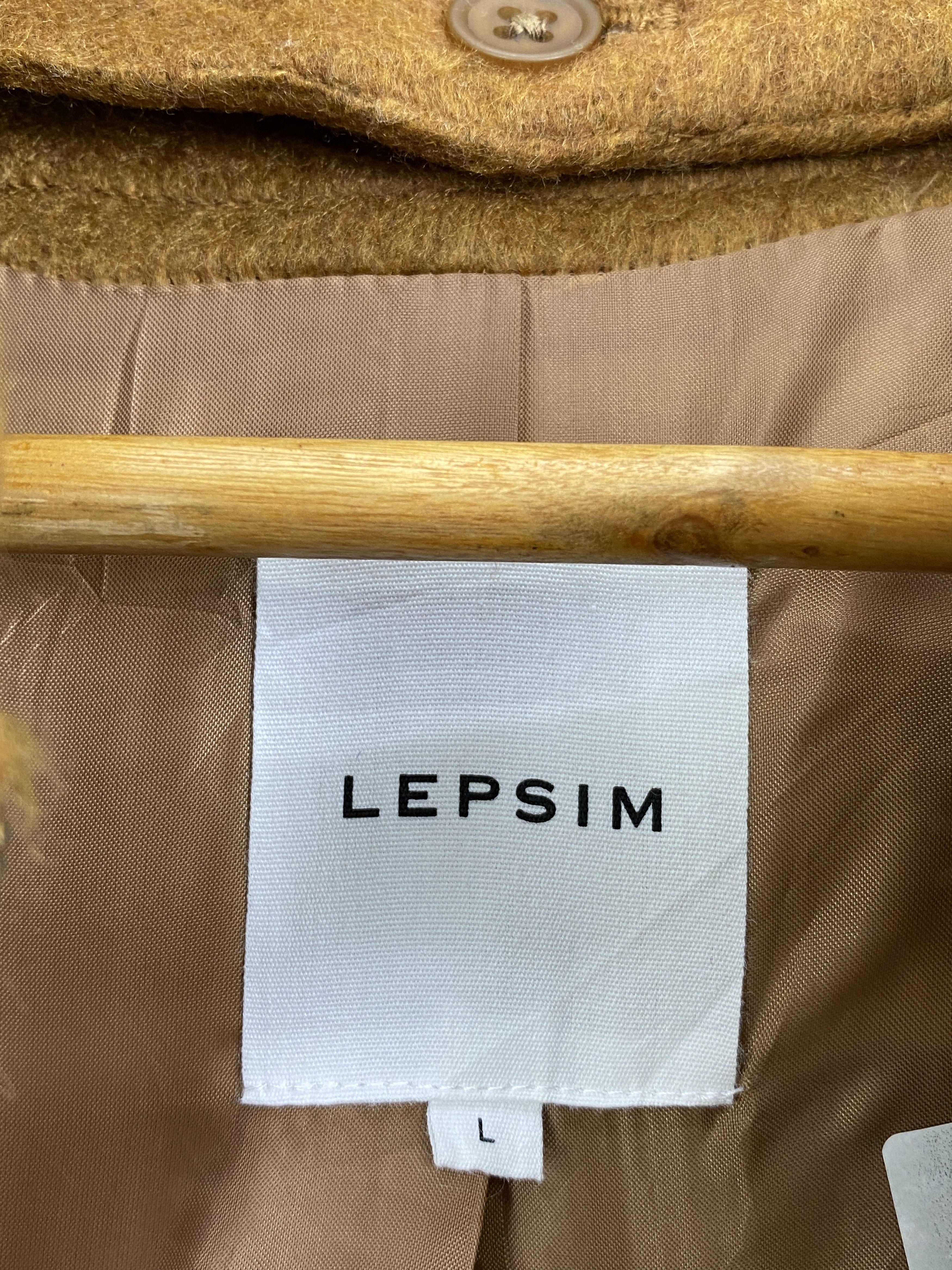 Japanese Brand Vintage LEPSIM Japan Mohair Blend Zip-Up Hoodie JA0107 Size US L / EU 52-54 / 3 - 5 Thumbnail