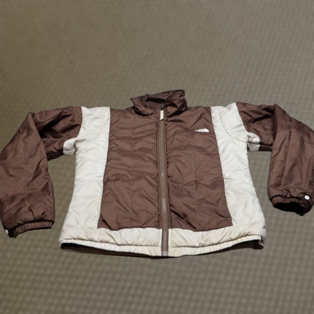 The North Face North Face Jacket Womens Small Brown Insulated Full Zip Winter Hiking Outdoor Size S / US 4 / IT 40 - 1 Thumbnail