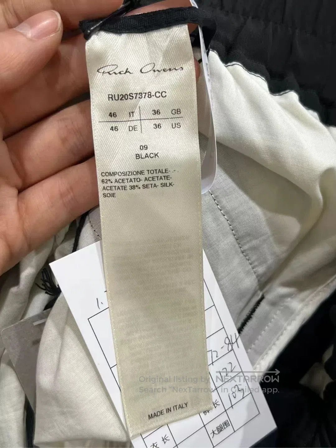 Rick Owens Rick Owens Side Chain Pants Size 46. Size US 44 / EU 60 - 4 Thumbnail