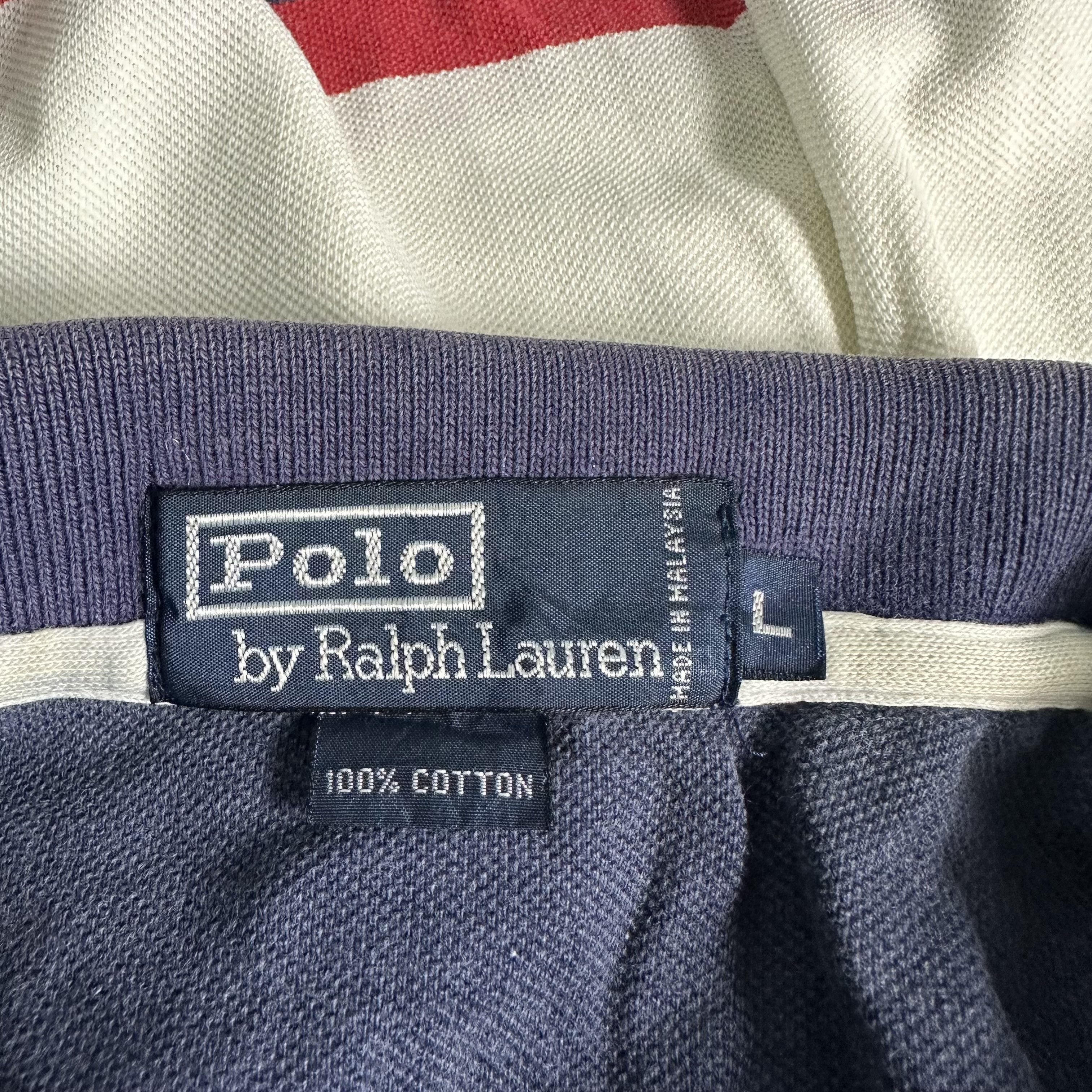 Polo Ralph Lauren 🔥RARE🔥Vintage Polo Ralph Lauren Abstract Polo Shirt Size US L / EU 52-54 / 3 - 5 Thumbnail