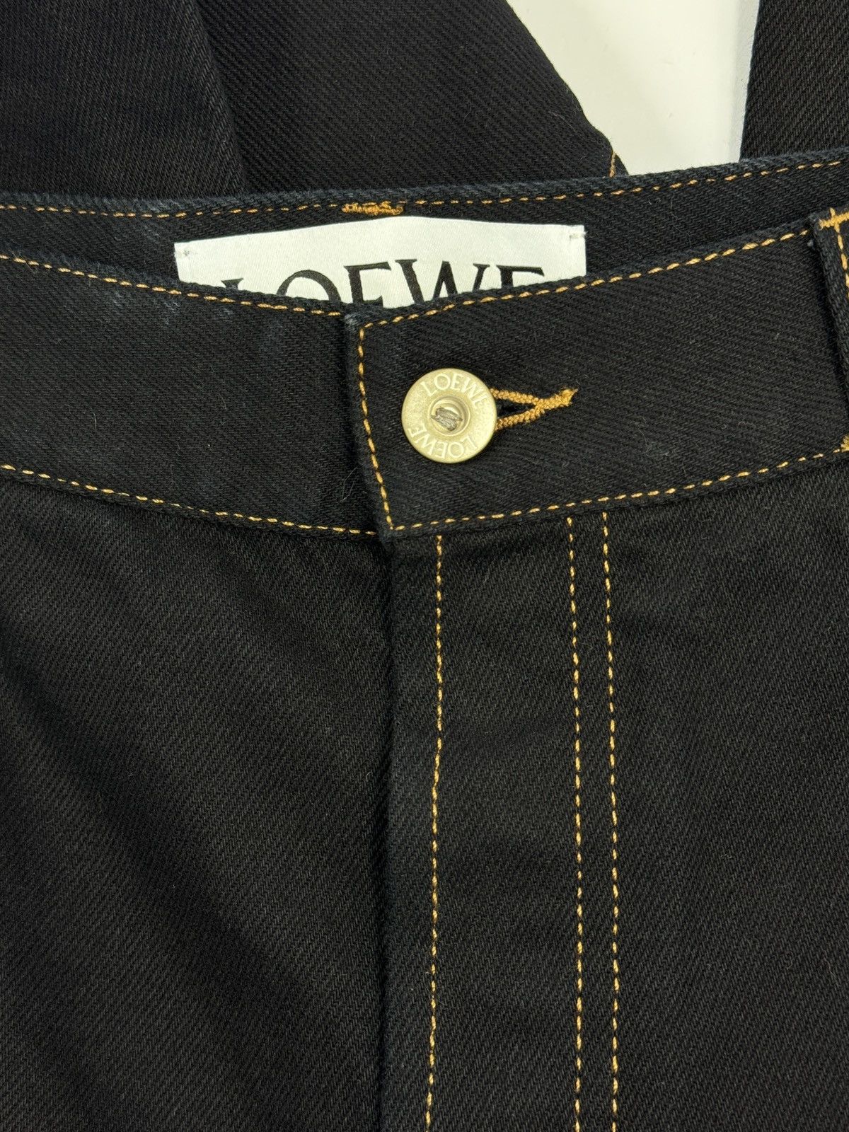 Loewe LEATHER POCKET DENIM JEANS Size US 30 / EU 46 - 5 Thumbnail
