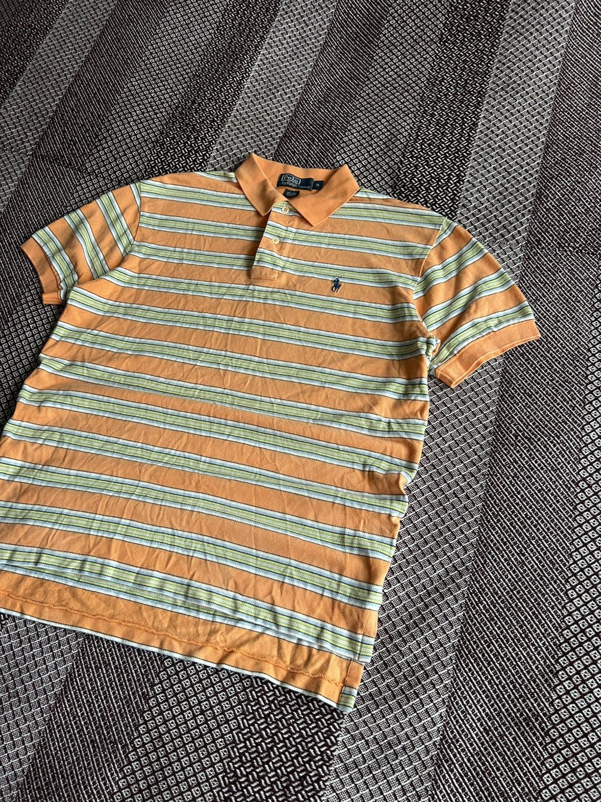 Polo Ralph Lauren Polo Ralph Lauren Striped T-shirt Polo Streetwear Style Sz M Size US M / EU 48-50 / 2 - 2 Thumbnail