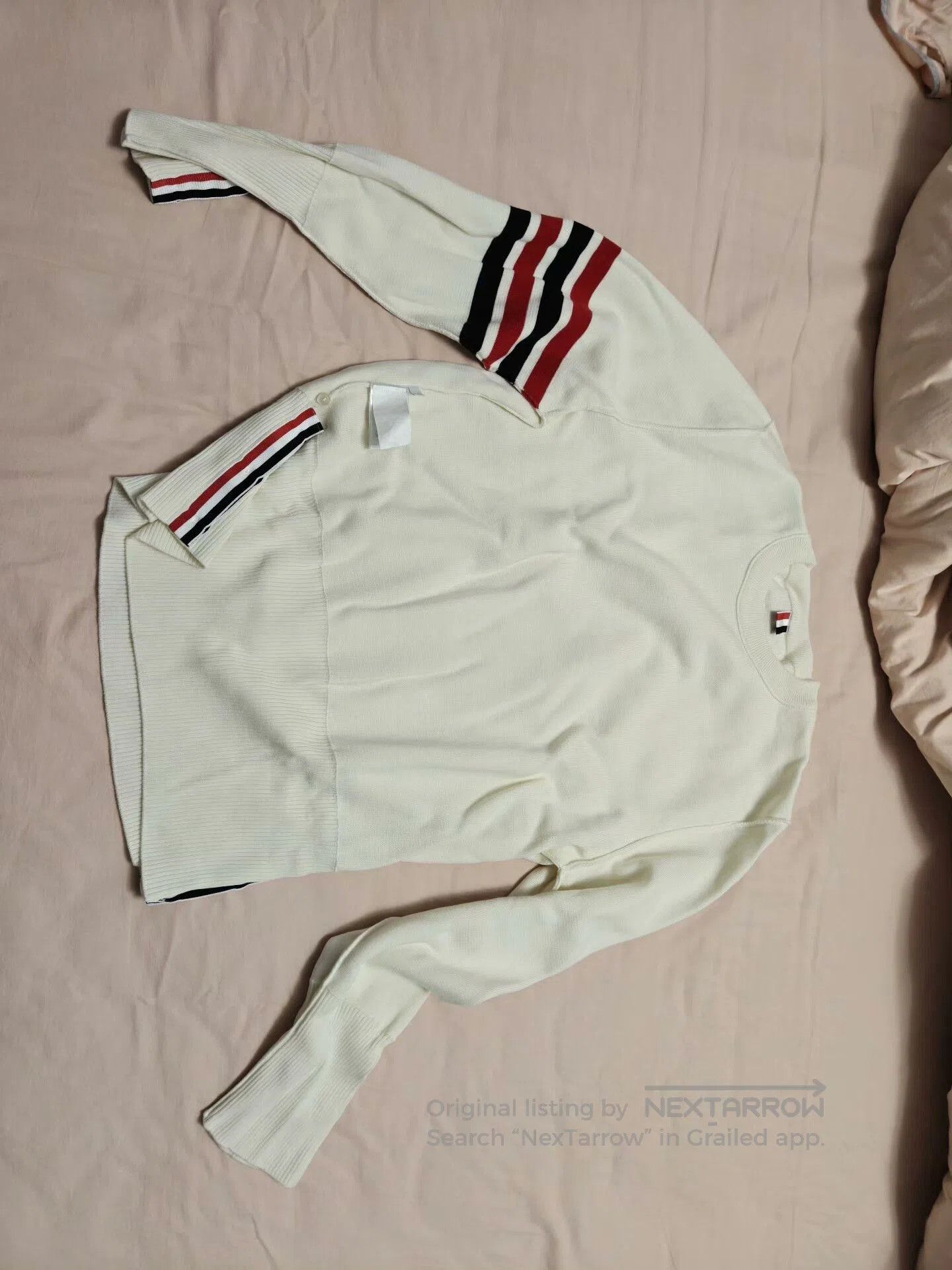 Thom Browne thom browne wool sweater with stripes. Size US M / EU 48-50 / 2 - 2 Thumbnail