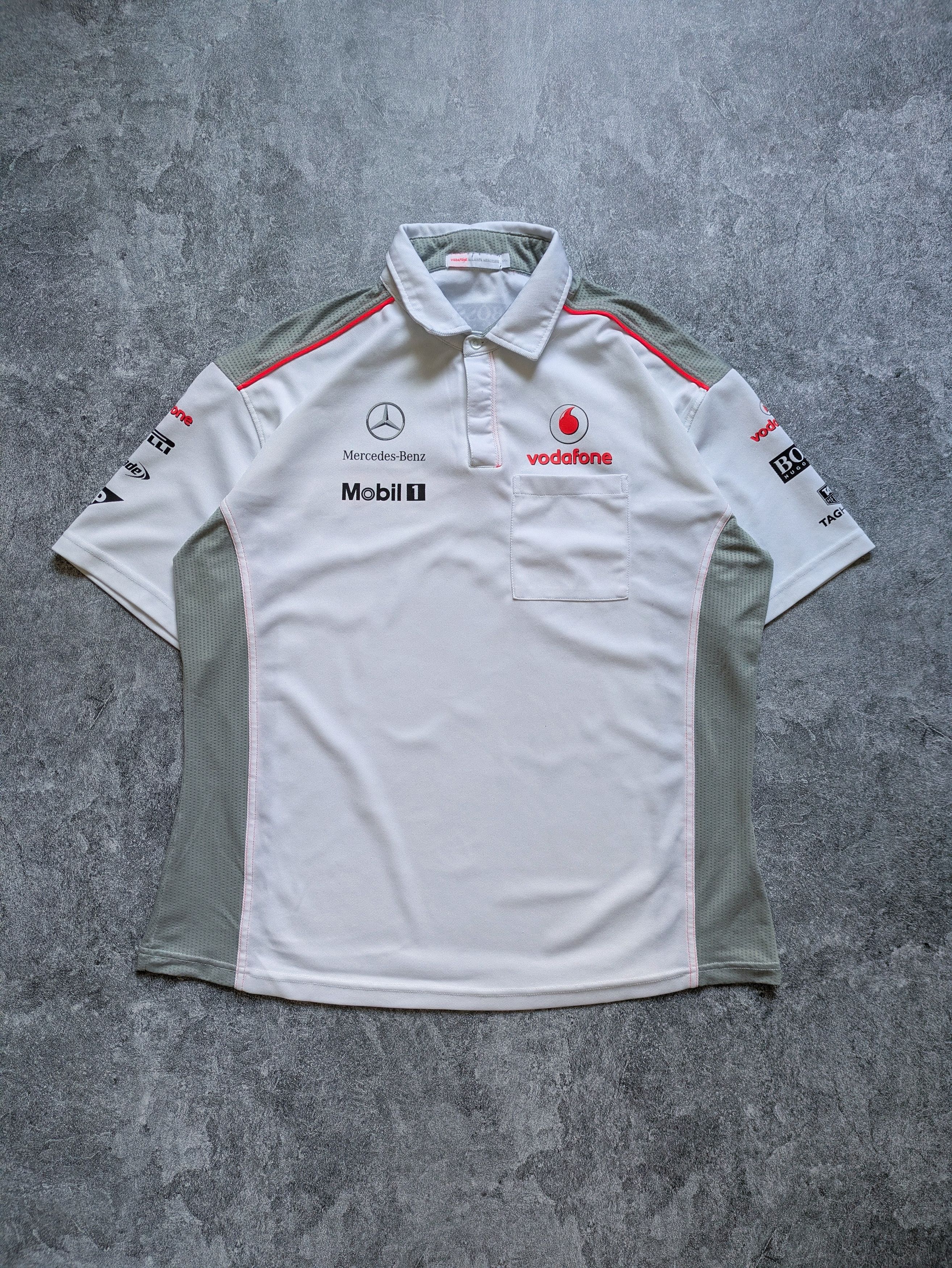 HUGO BOSS Mercedes　シャツ　F1 マクラーレン　メルセデス HUGO BOSS - ☆お宝☆F1 マクラーレンメルセデスベンツ チーム