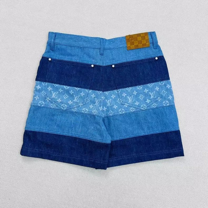 Louis Vuitton Louis Vuitton Denim Shorts Size 29-2506 Size US 29 - 2 Thumbnail