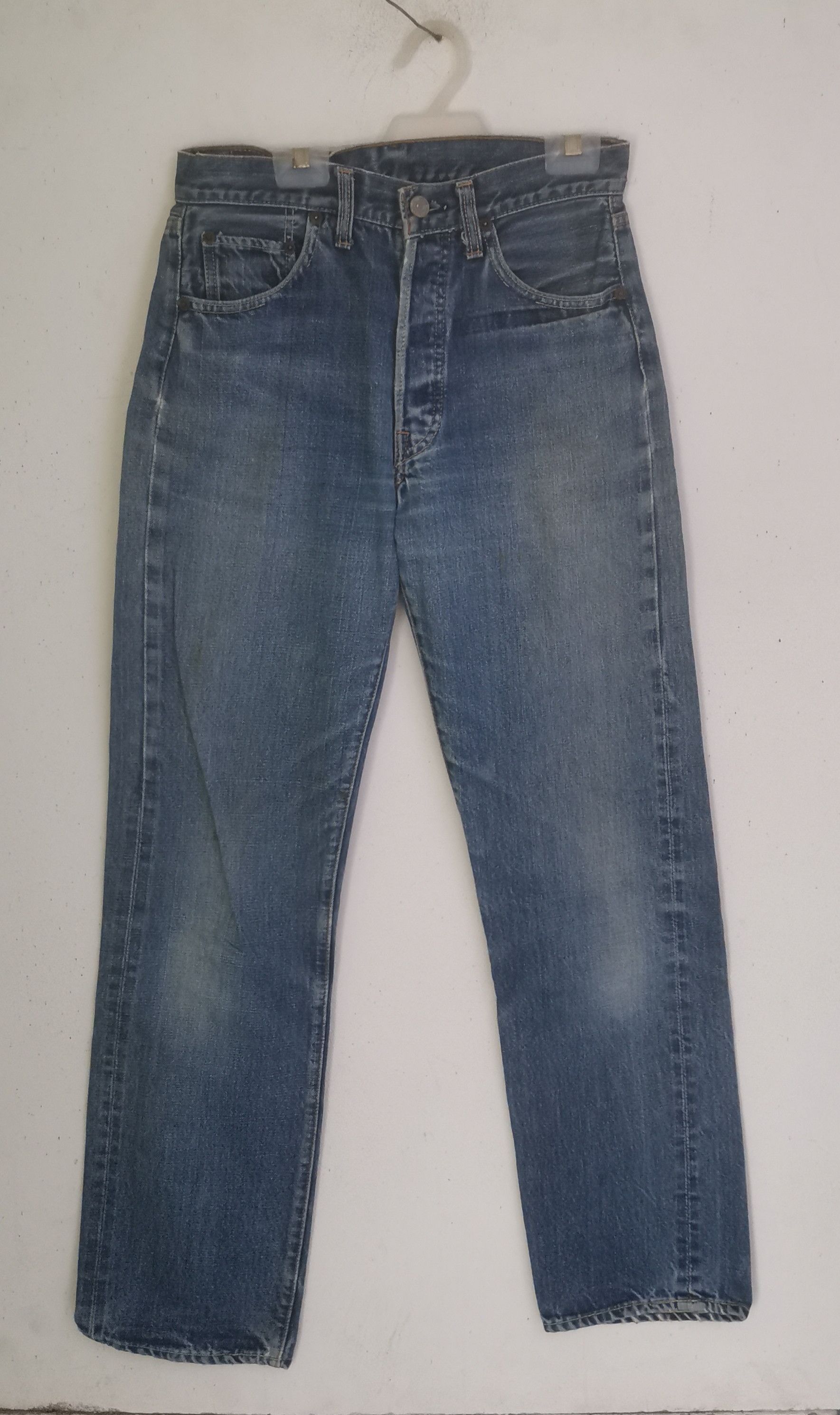 Levi's Vintage Clothing × Vintage Rare vintage 60s Levi's 501 red line denim big E Size US 28 / EU 44 - 1 Thumbnail