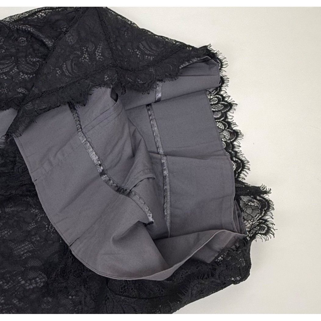 Anthropologie Anthropologie Moulinette Soeurs Shadow Canopy Black Lace Coc Size M / US 6-8 / IT 42-44 - 4 Thumbnail