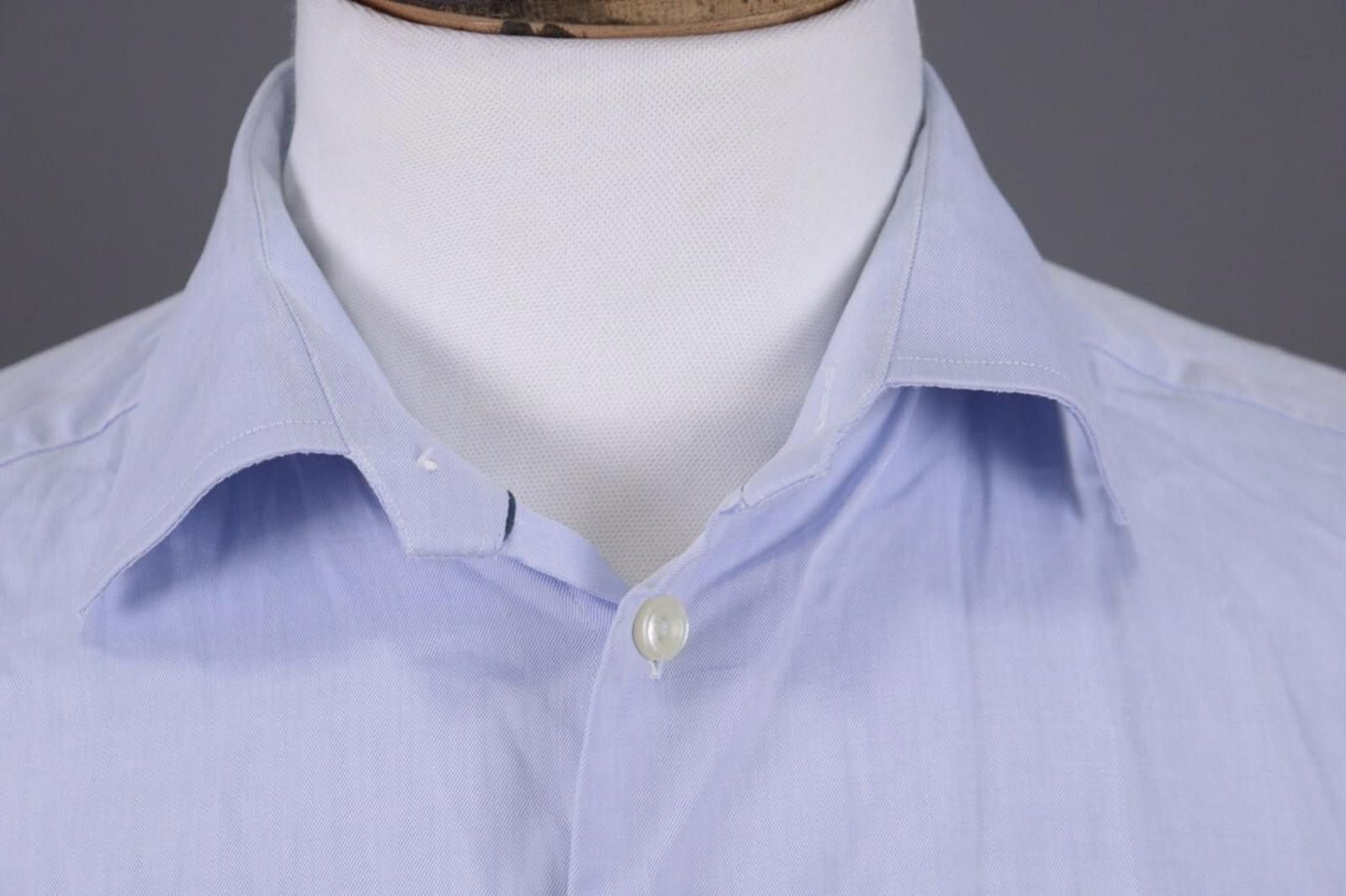 Eton Eton Contemporary Fit Fine Twill Shirt Size 42 / 16 1/2 Size US M / EU 48-50 / 2 - 6 Thumbnail