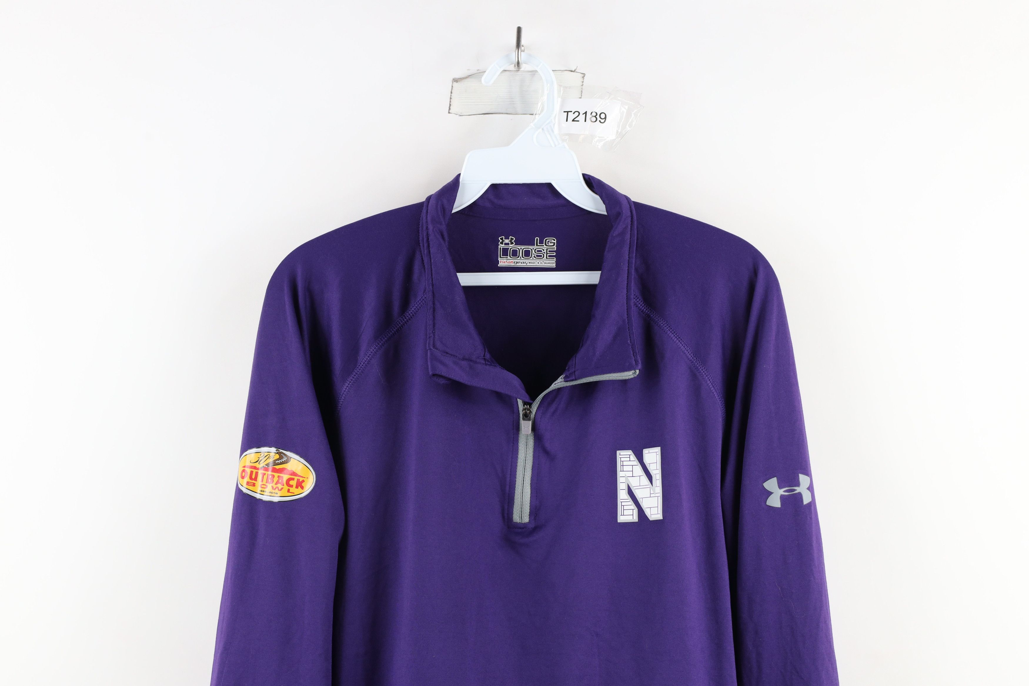 Under Armour × Vintage Under Armour Northwestern University Football Outback Top Size US L / EU 52-54 / 3 - 2 Thumbnail