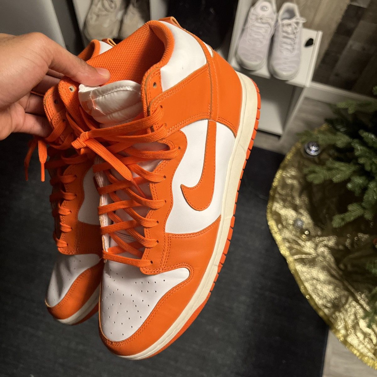 Nike Nike dunk high Syracuse Size US 12 / EU 45 - 7 Thumbnail