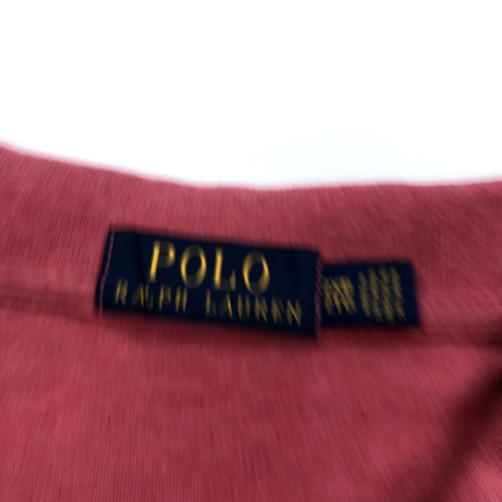 Polo Ralph Lauren VINTAGE Polo Ralph Lauren Polo Shirt Short Sleeve 2XB Men Big & Tall Red Nantucket 55in Embroidered Pony Button Collar Size US XXL / EU 58 / 5 - 4 Thumbnail