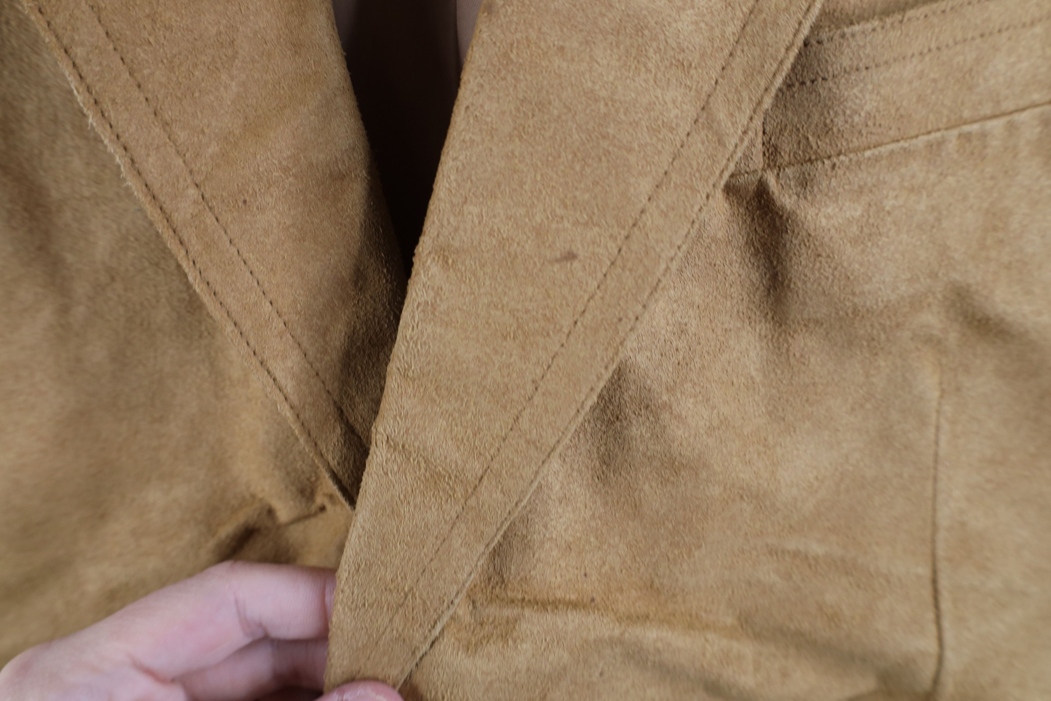 Vintage Vintage 70s 80s Streetwear Leather Blazer Suit Coat Jacket Size US L / EU 52-54 / 3 - 5 Thumbnail