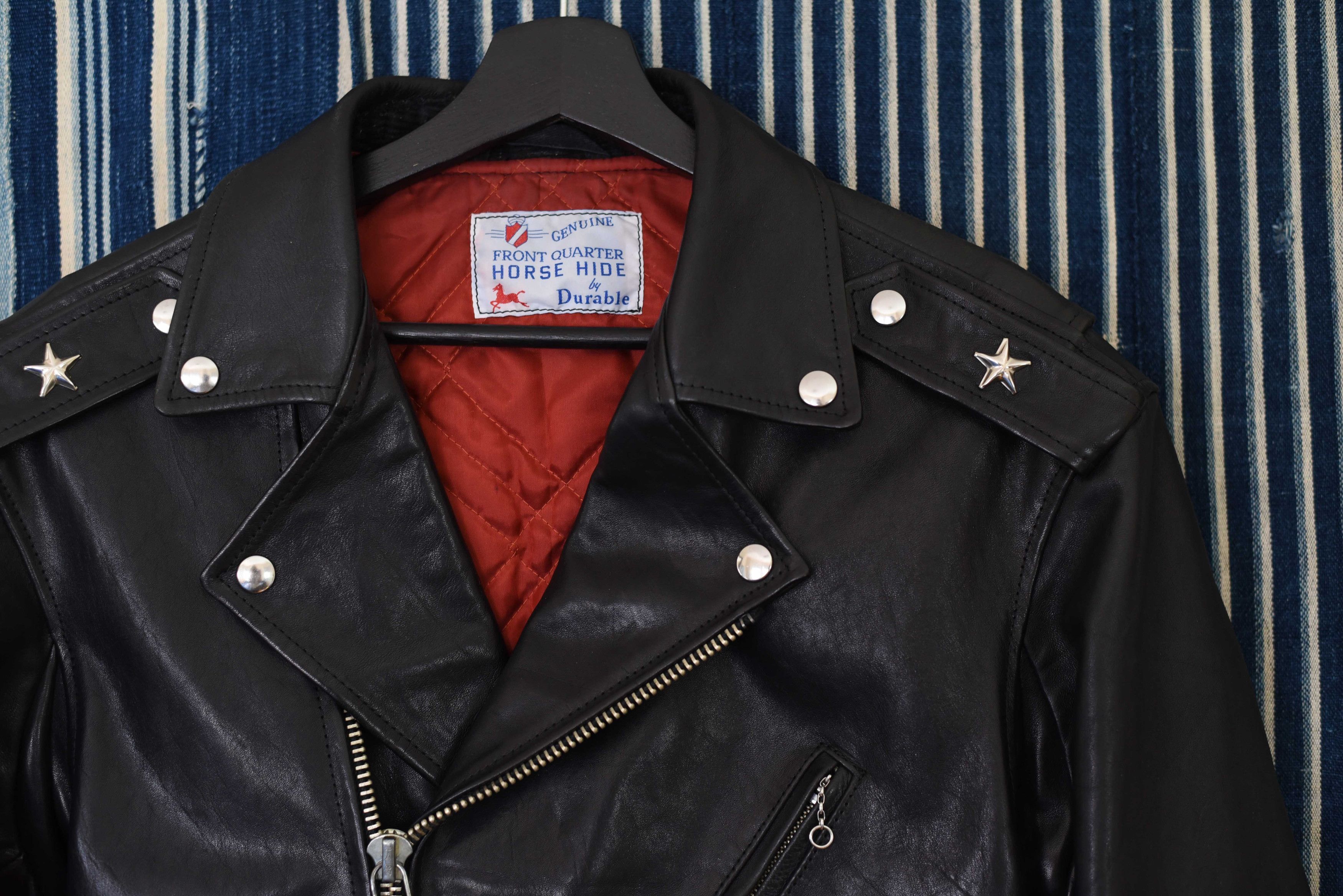 Other Bill Kelso Durable Code 33 Black Horsehide Leather Jacket 40 Size US M / EU 48-50 / 2 - 3 Thumbnail