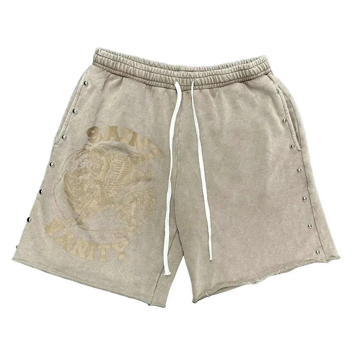 Saint Vanity Saint Vanity Terry Cloth Wheat Shorts Size US 32 / EU 48 - 1 Preview