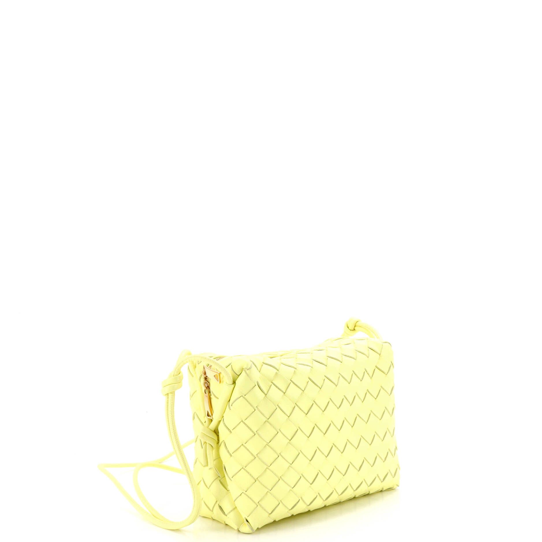 Bottega Veneta Loop Crossbody Bag Intrecciato Nappa Small Size ONE SIZE - 1 Thumbnail