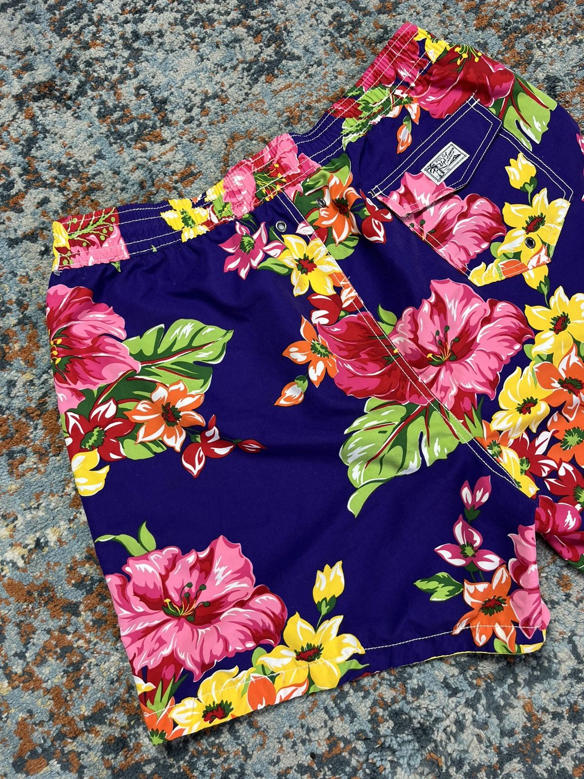 Polo Ralph Lauren Vintage 00s Polo Ralph Lauren floral print shorts old money Size US 36 / EU 52 - 11 Thumbnail