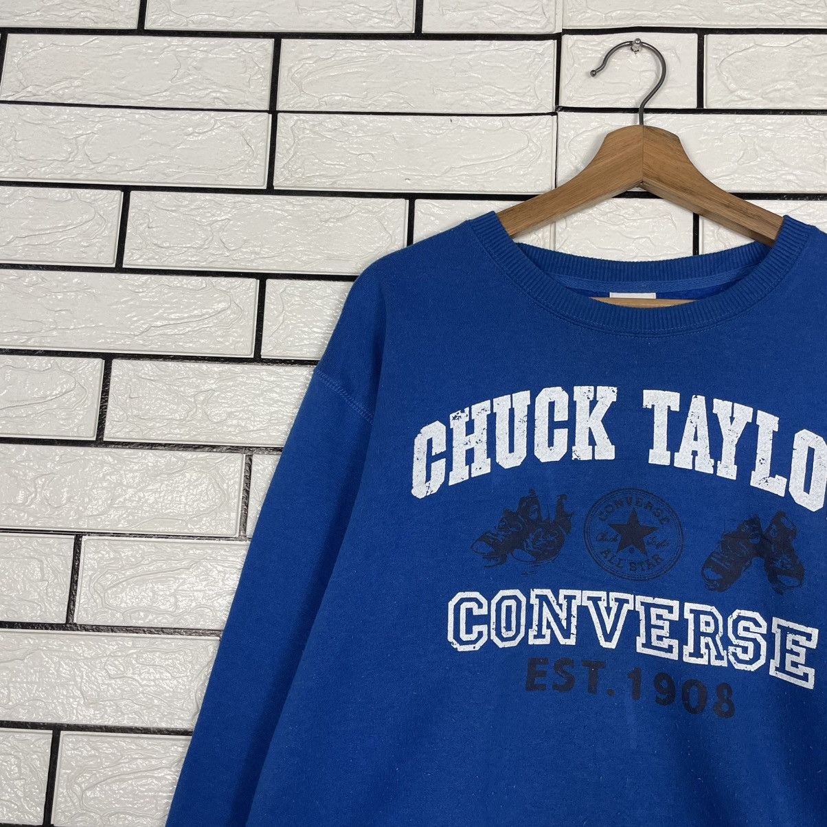 Converse Converse Chuck Taylor Blue Sweatshirt Size US L / EU 52-54 / 3 - 6 Thumbnail