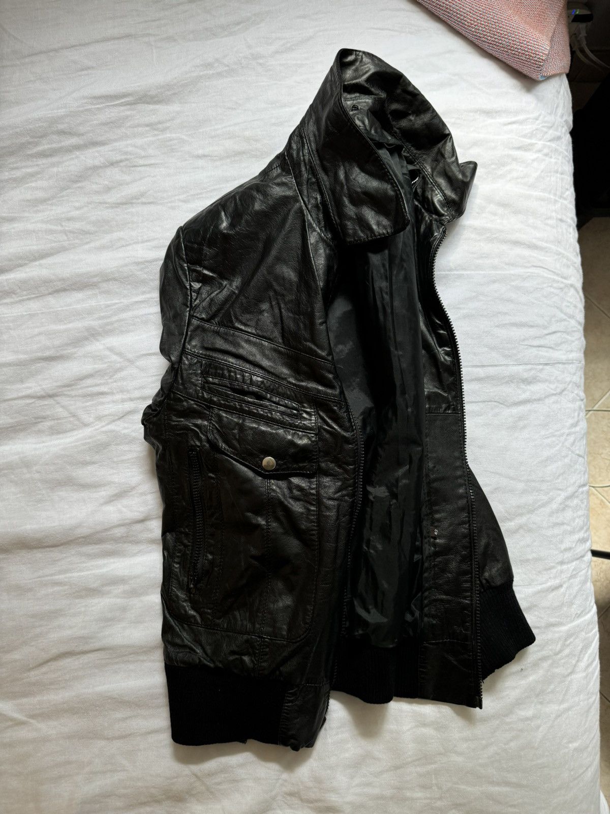 Vintage Vintage Leather Jacket Size US XS / EU 42 / 0 - 9 Thumbnail