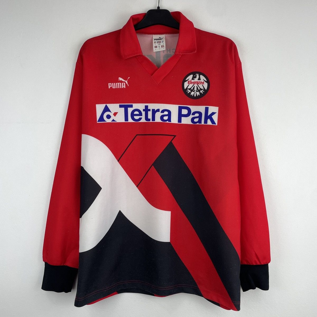 Puma Vintage Eintracht Frankfurt Home Jersey Puma Shirt 1993/1994 Size US L / EU 52-54 / 3 - 1 Thumbnail
