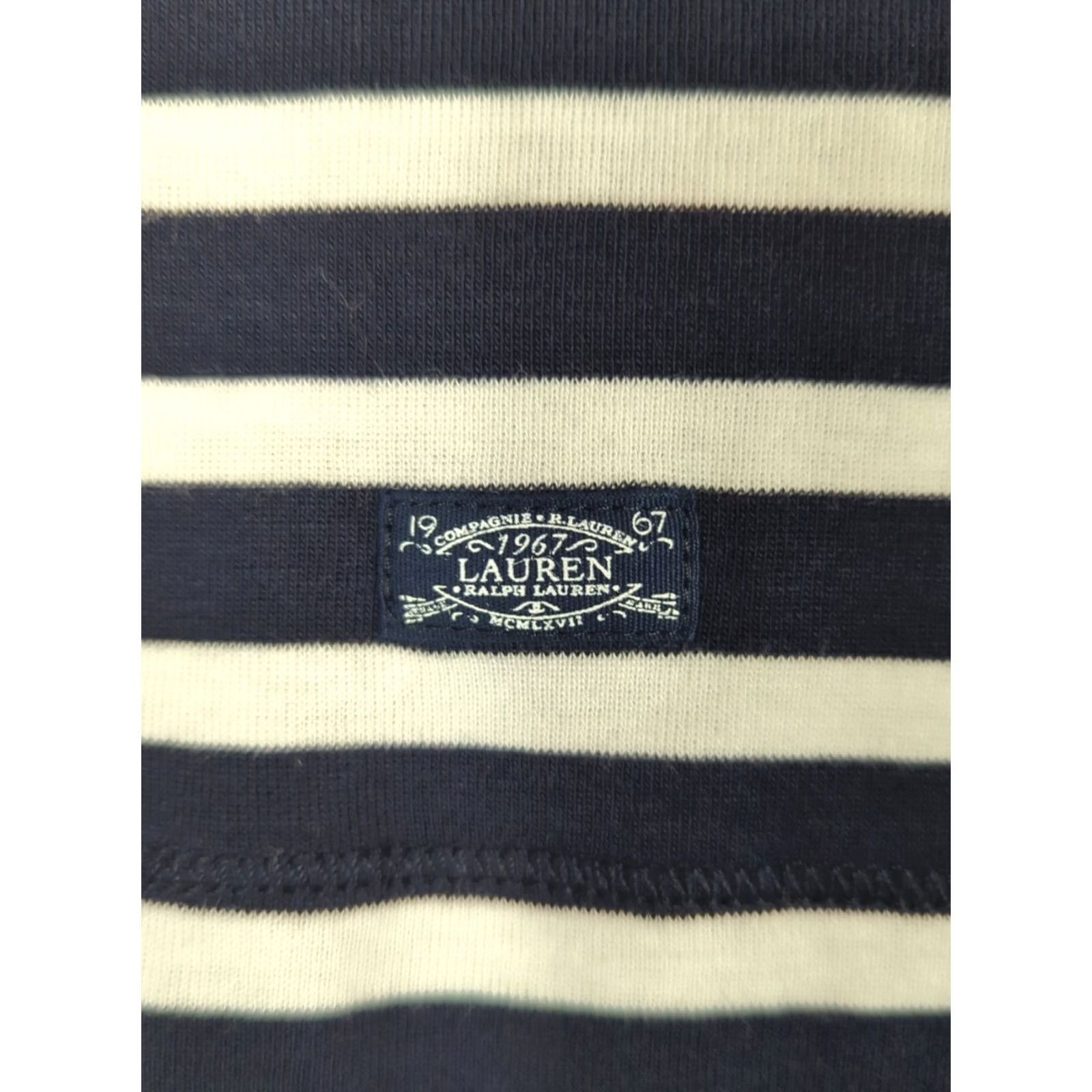 Ralph Lauren Lauren Ralph Lauren T-Shirt Beach Nautical Striped Blue White Ladies Large Adult Size S / US 4 / IT 40 - 5 Thumbnail
