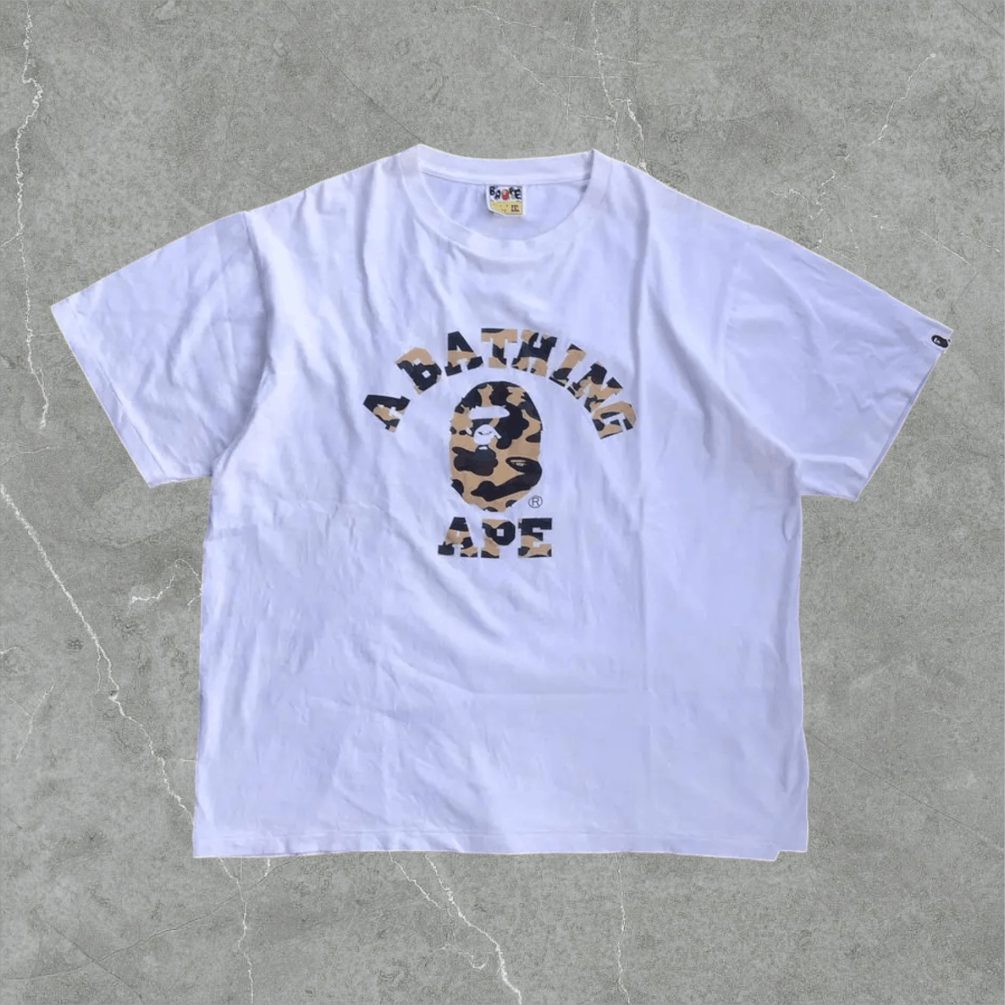 Bape 1st Camo College Tee Size US XXL / EU 58 / 5 - 1 Thumbnail