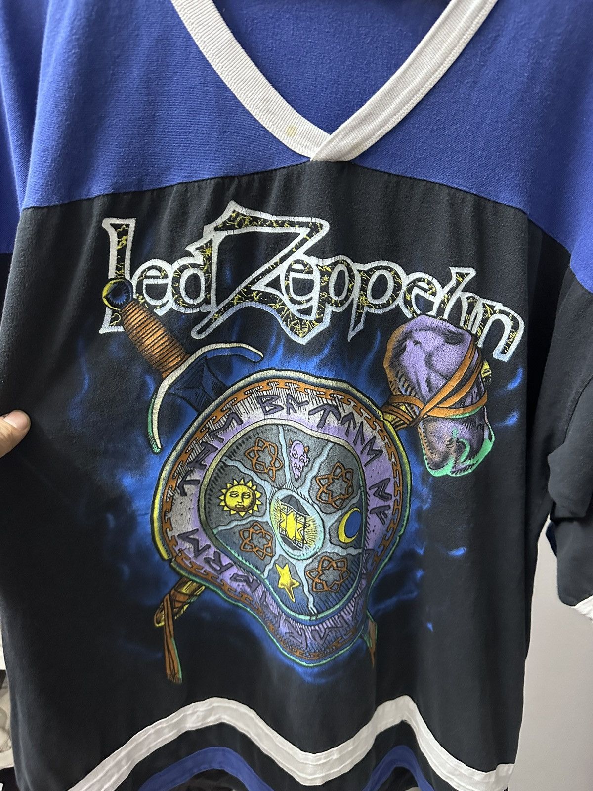 Designer × Vintage Led zeppelin vintage tshirt Size US XL / EU 56 / 4 - 3 Thumbnail