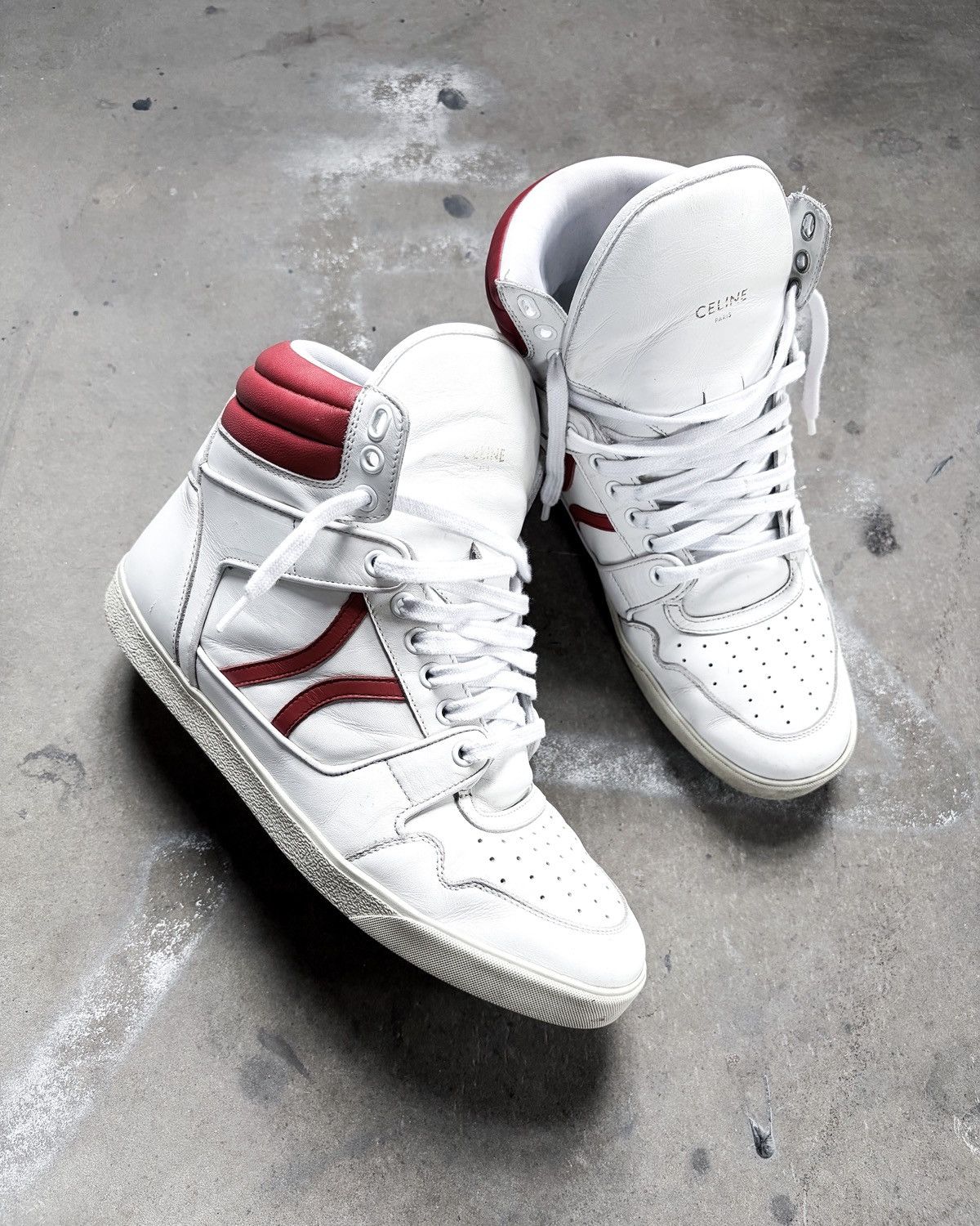 Celine S/S22 BREAK HIGH TOPS BY HEDI SLIMANE Size US 9 / EU 42 - 3 Thumbnail