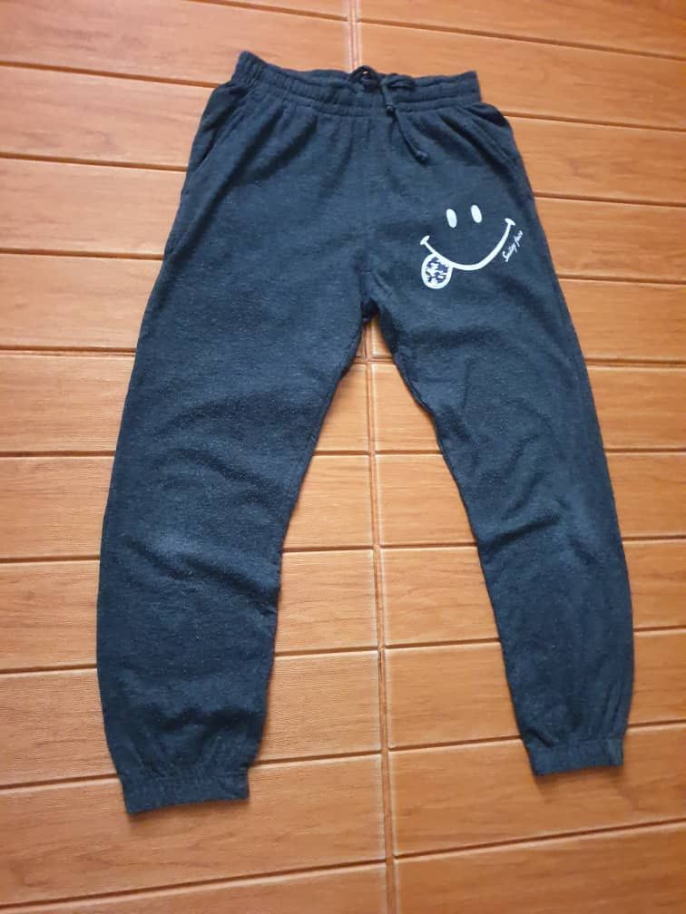 PPFM Smile Japanese brand grey colour sweat pant Size US 32 / EU 48 - 4 Thumbnail