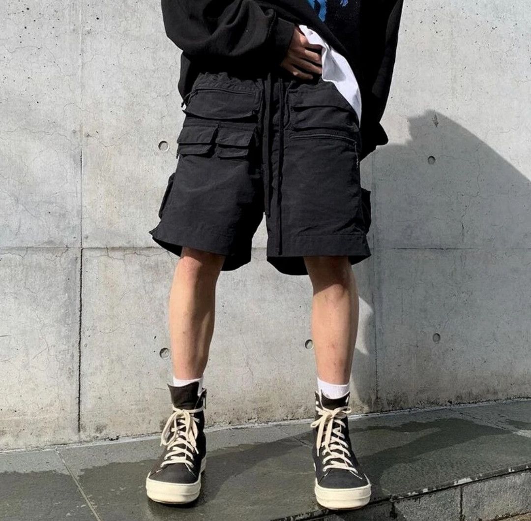 Designer × Japanese Brand Vibe Style Drawstring Elastic Waist Shorts Size US 30 / EU 46 - 1 Thumbnail