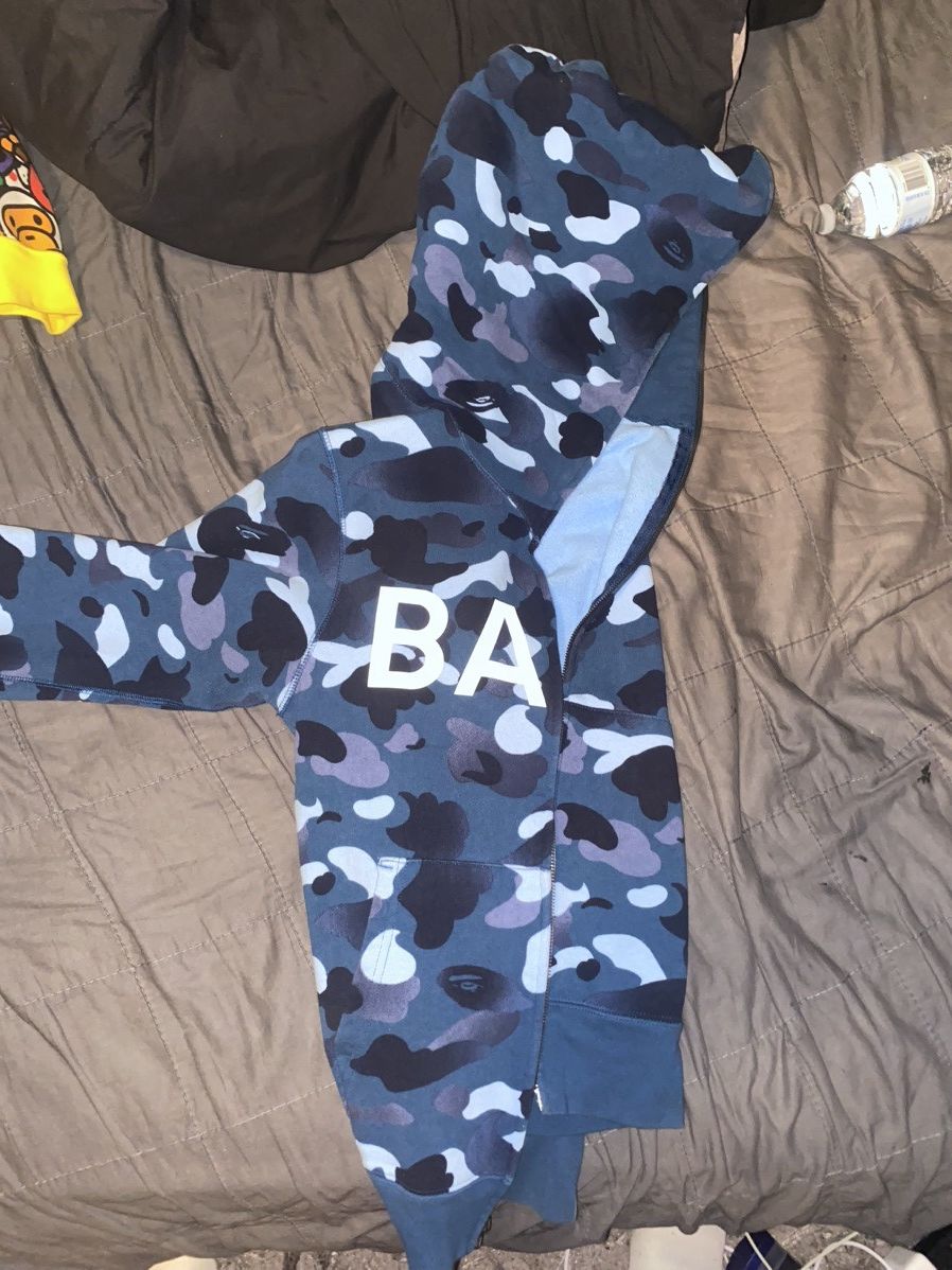 Bape Gradation Camo Full Zip Hoodie Size US M / EU 48-50 / 2 - 2 Thumbnail