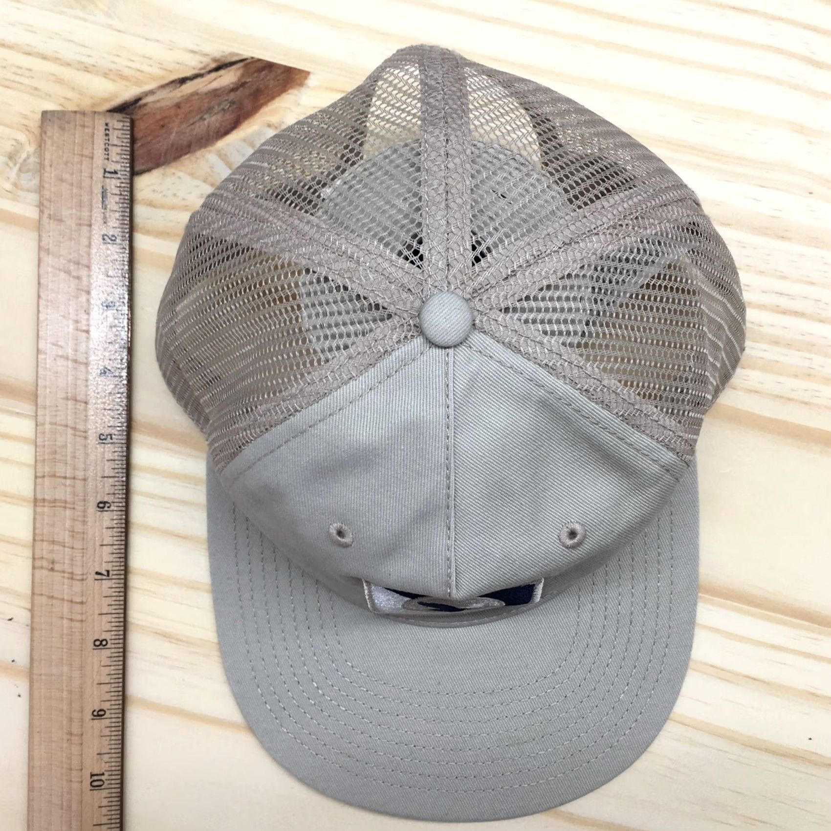 American Eagle Outfitters American Eagle Trucker Hat Mens Brown OS Adjustable Flat Brim Embroidered Logo Size ONE SIZE - 3 Thumbnail