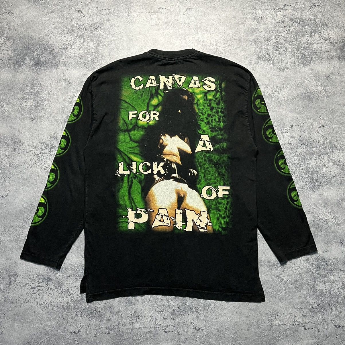 Band Tees Vintage 1999 Cradle Of Filth Canvas For A Lick Of Pain Size US XL / EU 56 / 4 - 9 Thumbnail