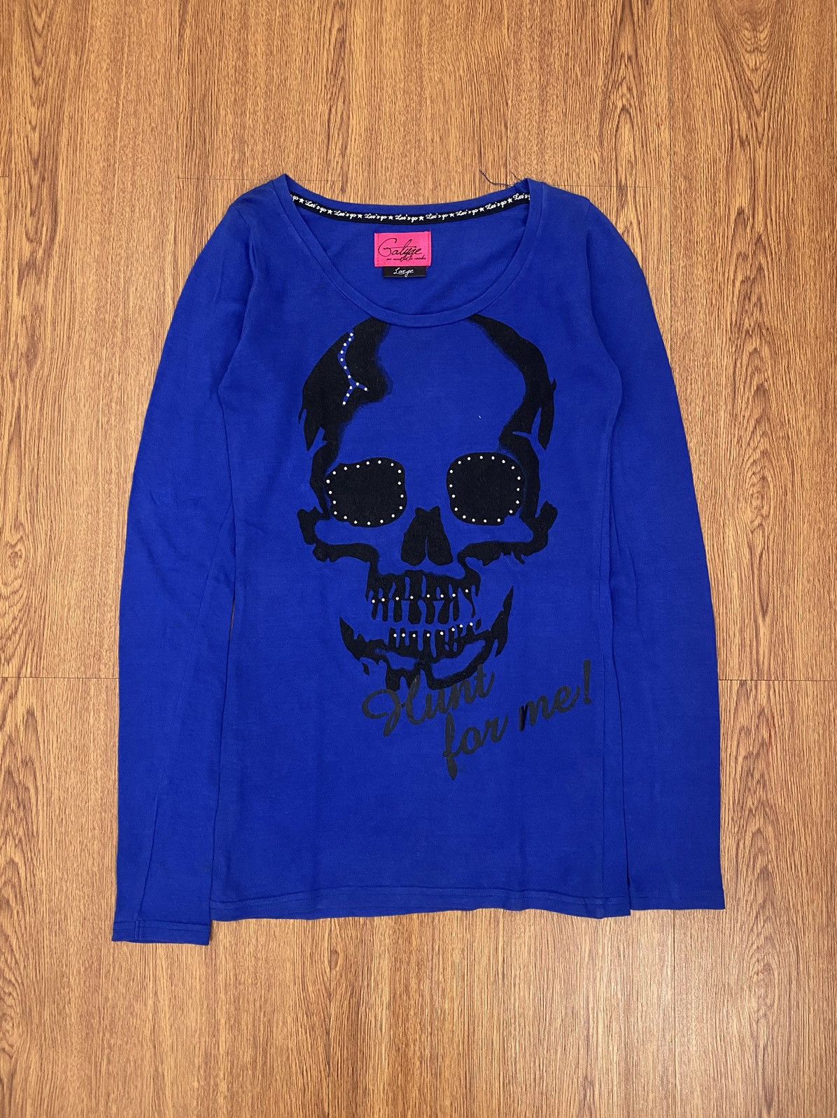 If Six Was Nine × Japanese Brand × Le Grande Bleu (L.G.B.) Galyge skull love and peace LS Size L / US 10 / IT 46 - 1 Thumbnail