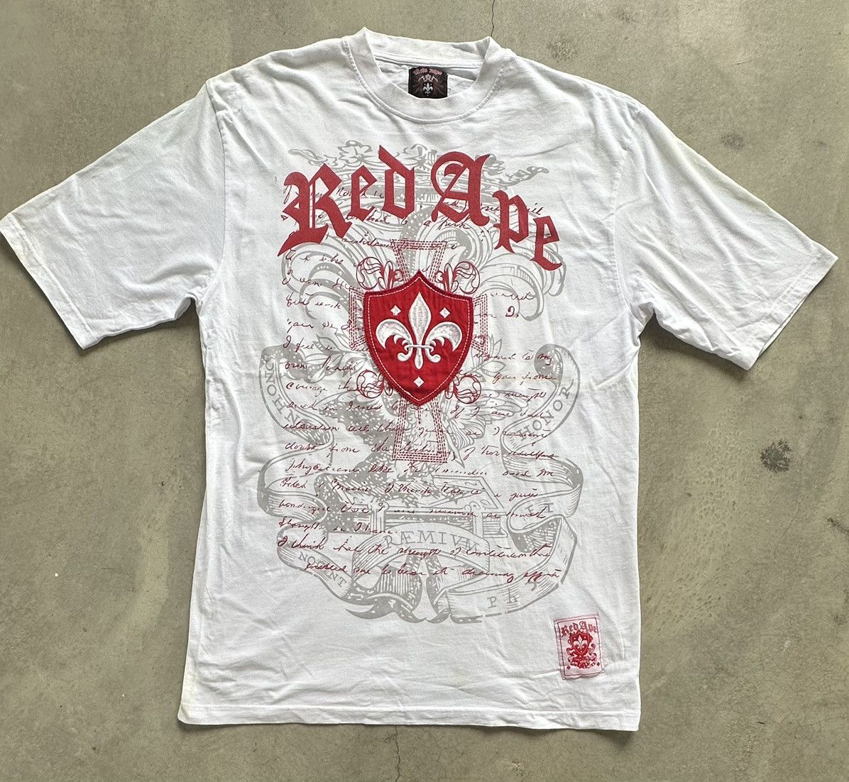 Affliction RED APE Y2K AFFLICTION TEE Size US L / EU 52-54 / 3 - 1 Thumbnail