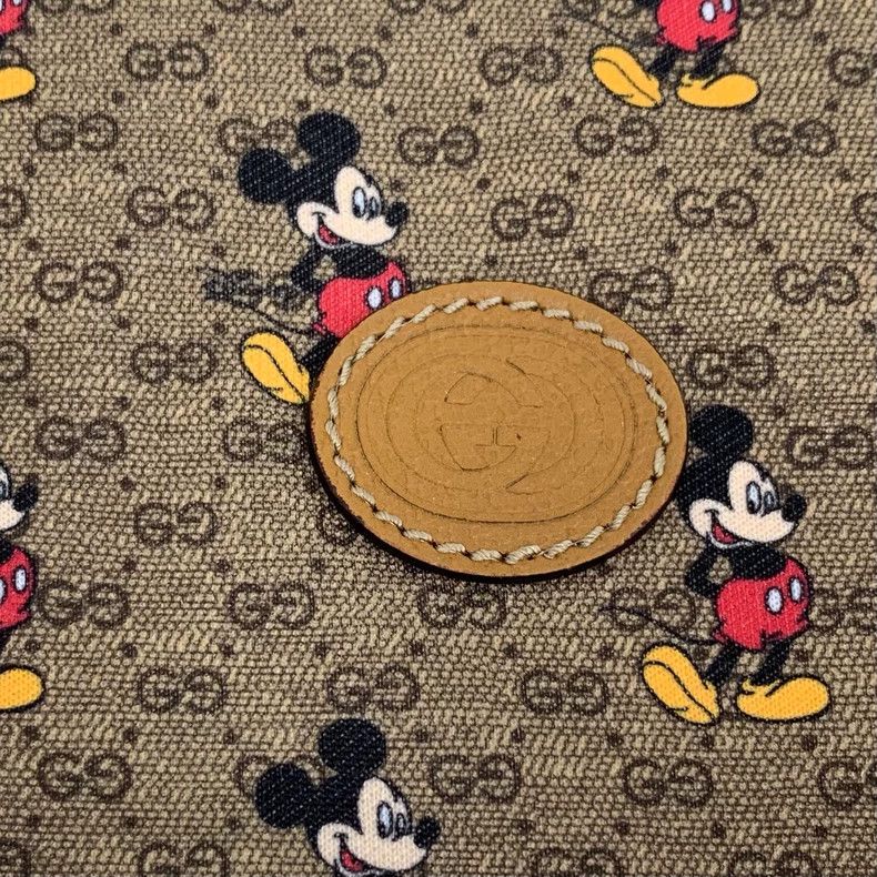 Gucci Gucci Disney co-branded dark brown Mickey Mouse logo jacqua Size M / US 6-8 / IT 42-44 - 5 Thumbnail