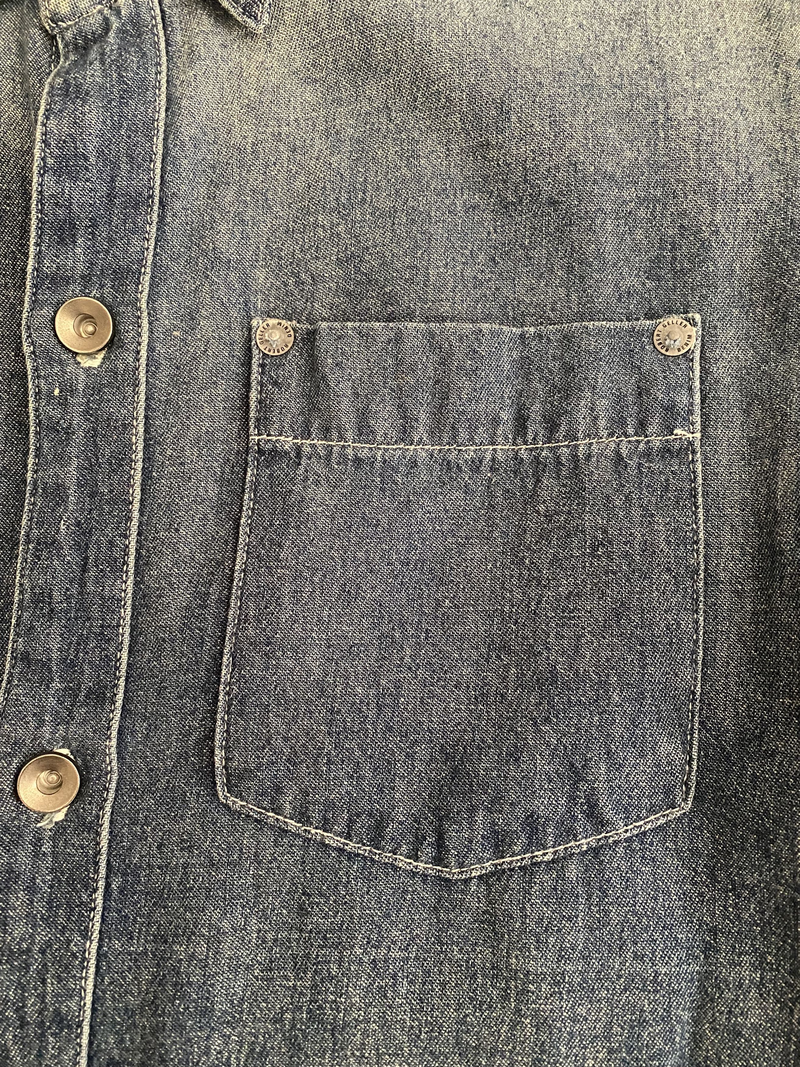 Robert Geller Denim Shirt Size US S / EU 44-46 / 1 - 4 Thumbnail