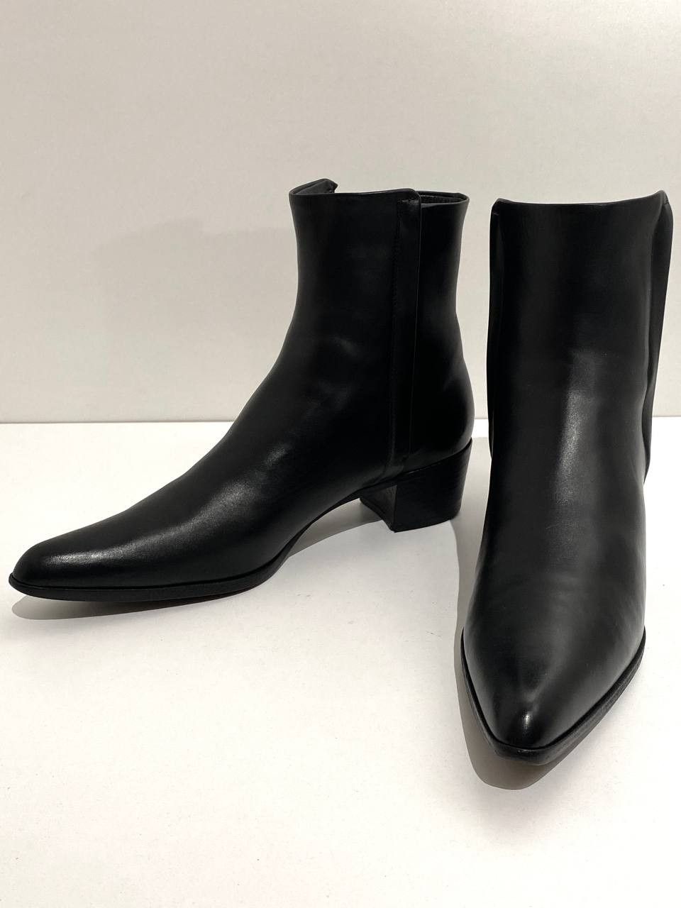 Jil Sander Jil Sander Chelsea Black Zip Leather Boots Shoes Vintage Y2K Size US 9 / IT 39 - 4 Thumbnail