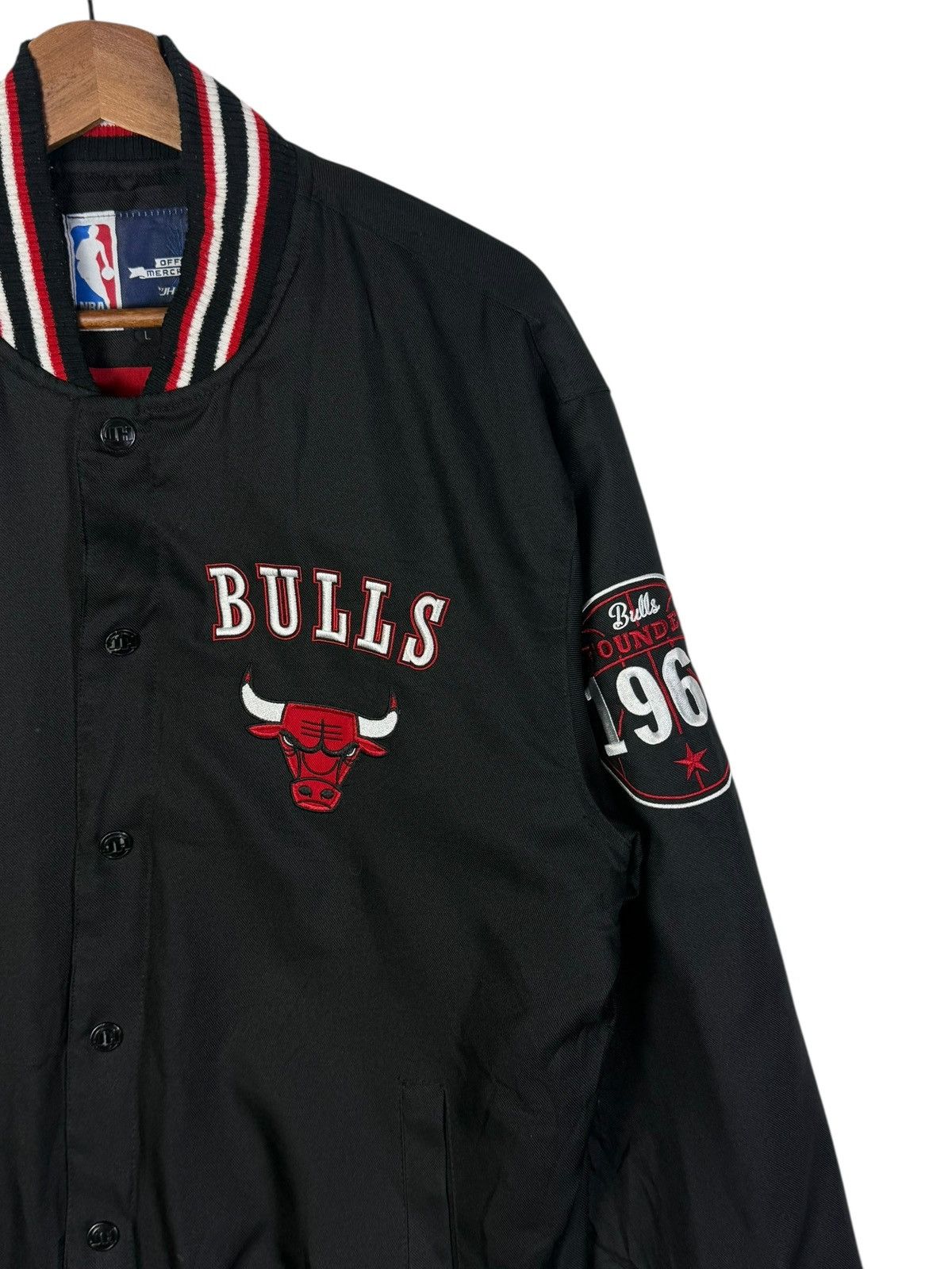 NBA Vintage 90s Chicago Bulls Varsity Jacket Size US XL / EU 56 / 4 - 8 Thumbnail