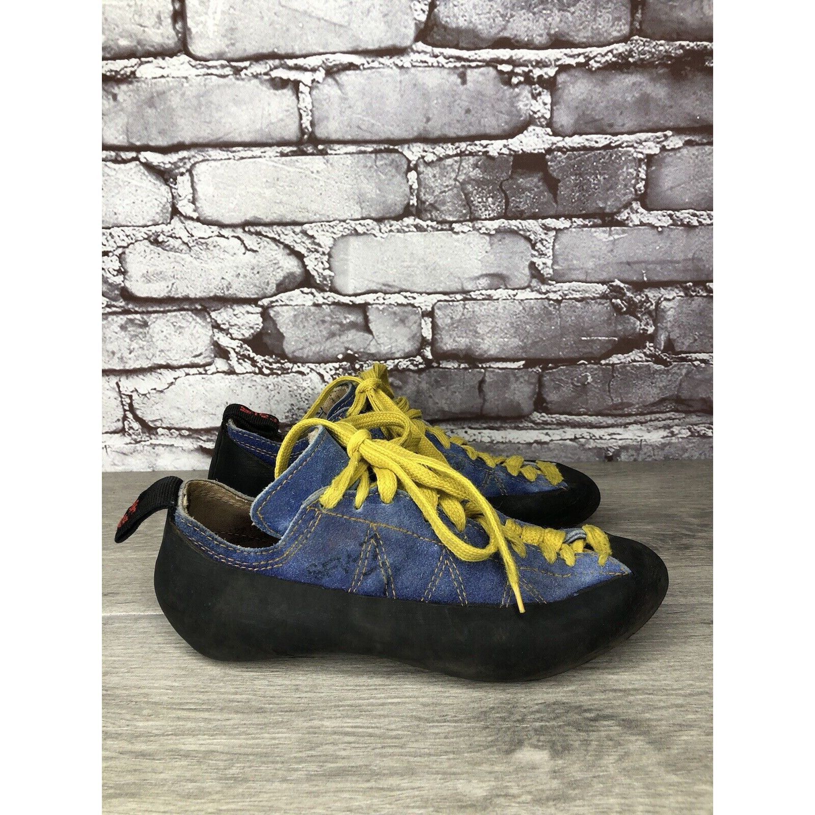 Other BOREAL Zephyr Blue Suede Leather Rock Climbing Shoes Men Sz Size US 7 / EU 40 - 4 Thumbnail