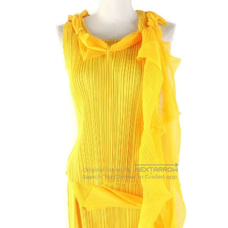 Issey Miyake Issey Miyake Yellow Coat Size M / US 6-8 / IT 42-44 - 4 Thumbnail