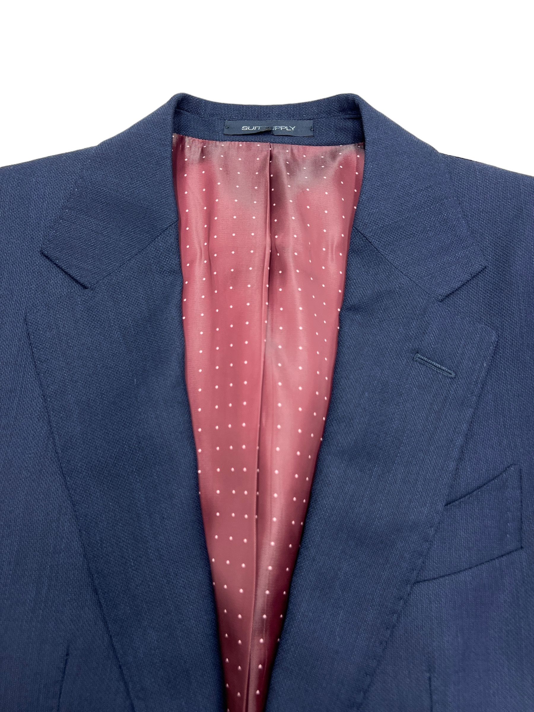 Suitsupply Washington Wool Formal Blazer Waistcoat Suit EU:42;UK/US:32R Size 34R - 8 Thumbnail