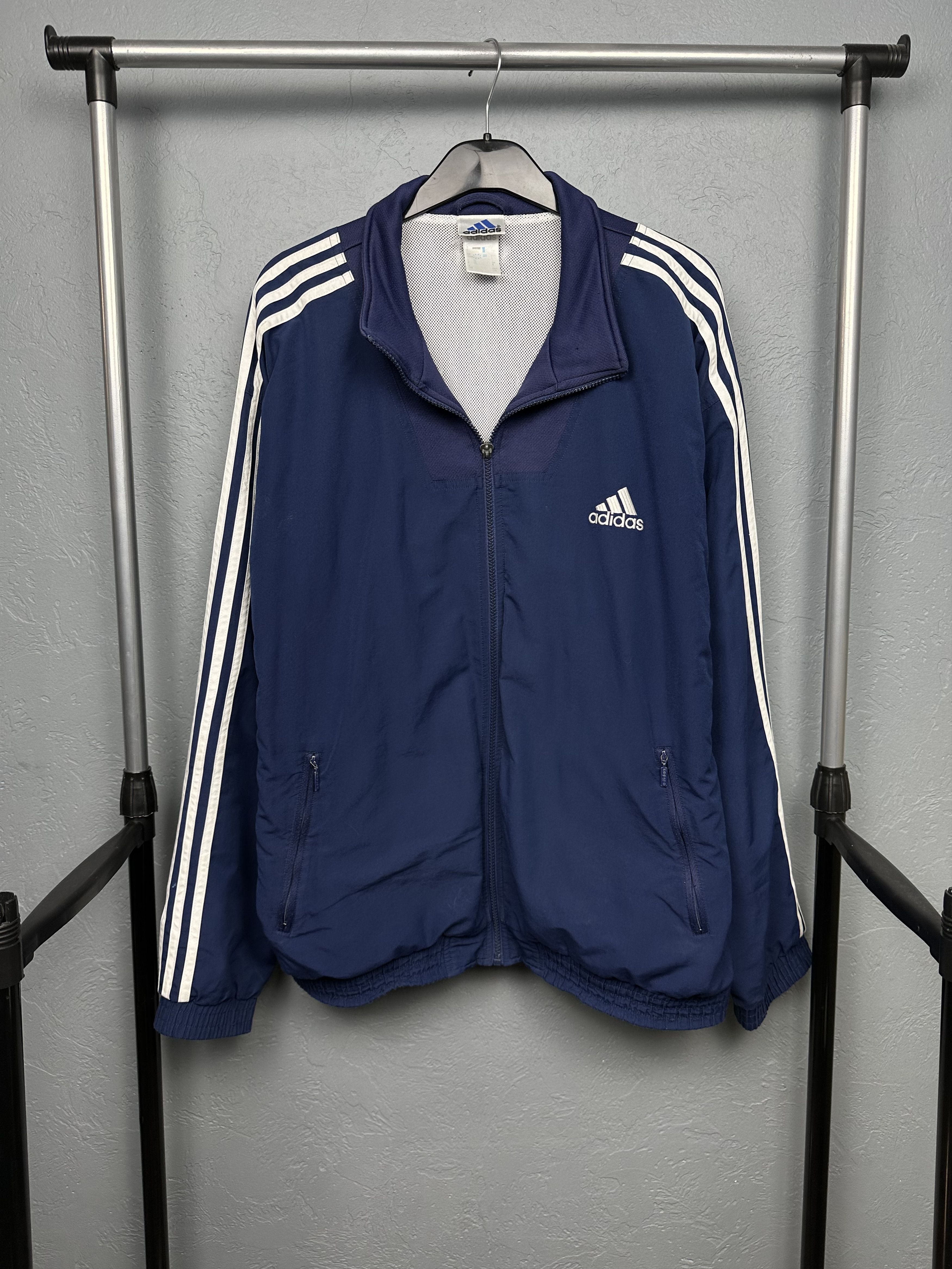 Adidas Adidas Vintage Mens Track Top Jacket Size US L / EU 52-54 / 3 - 1 Thumbnail
