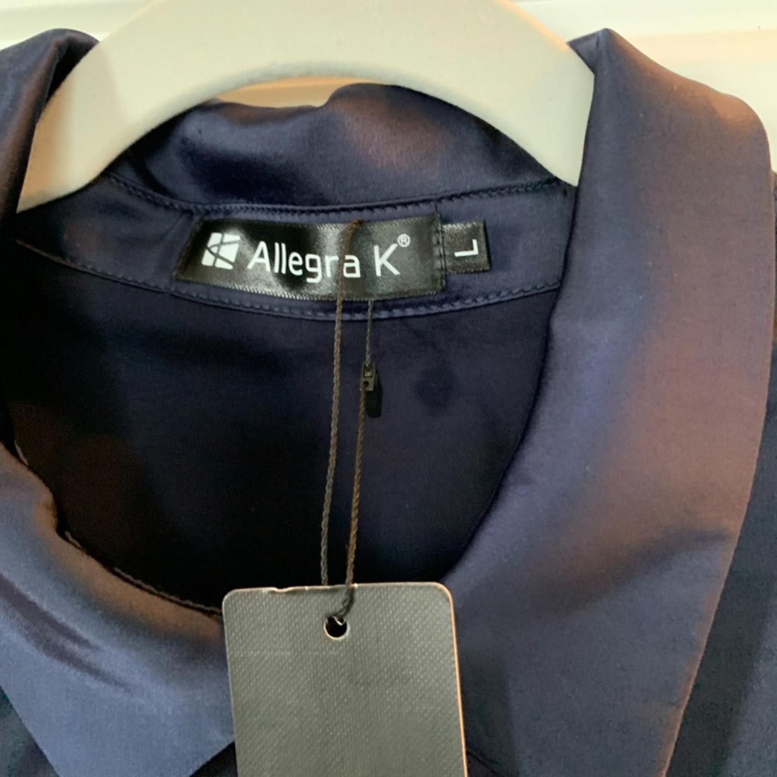 Other Alegra K Silk Dress Size L / US 10 / IT 46 - 4 Thumbnail