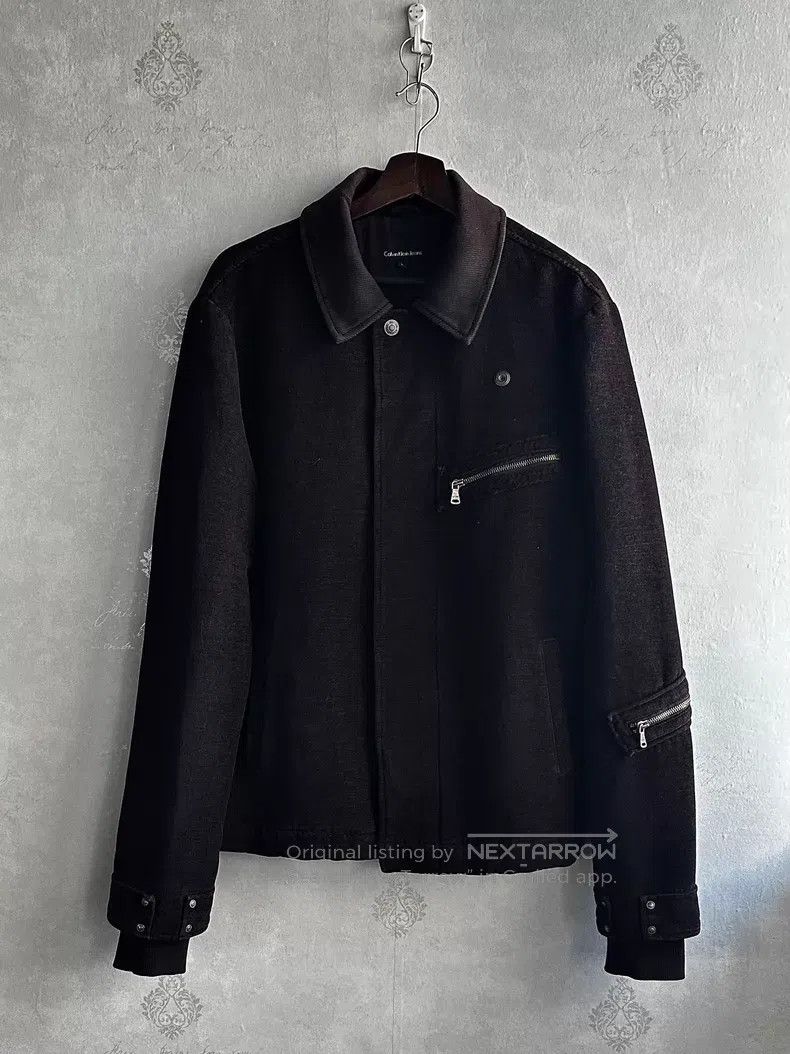 Calvin Klein Calvin Klein Velvet Zipper Jacket i Size US L / EU 52-54 / 3 - 2 Thumbnail