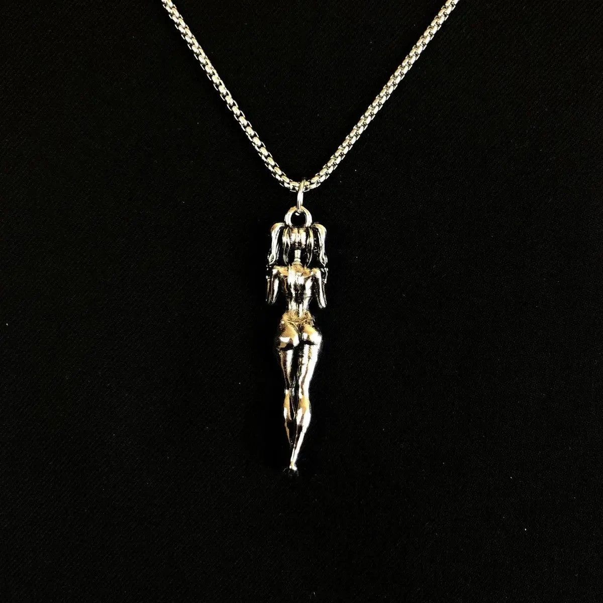 Jewelry Punk Necklace Gothic Chain Size ONE SIZE - 2 Thumbnail