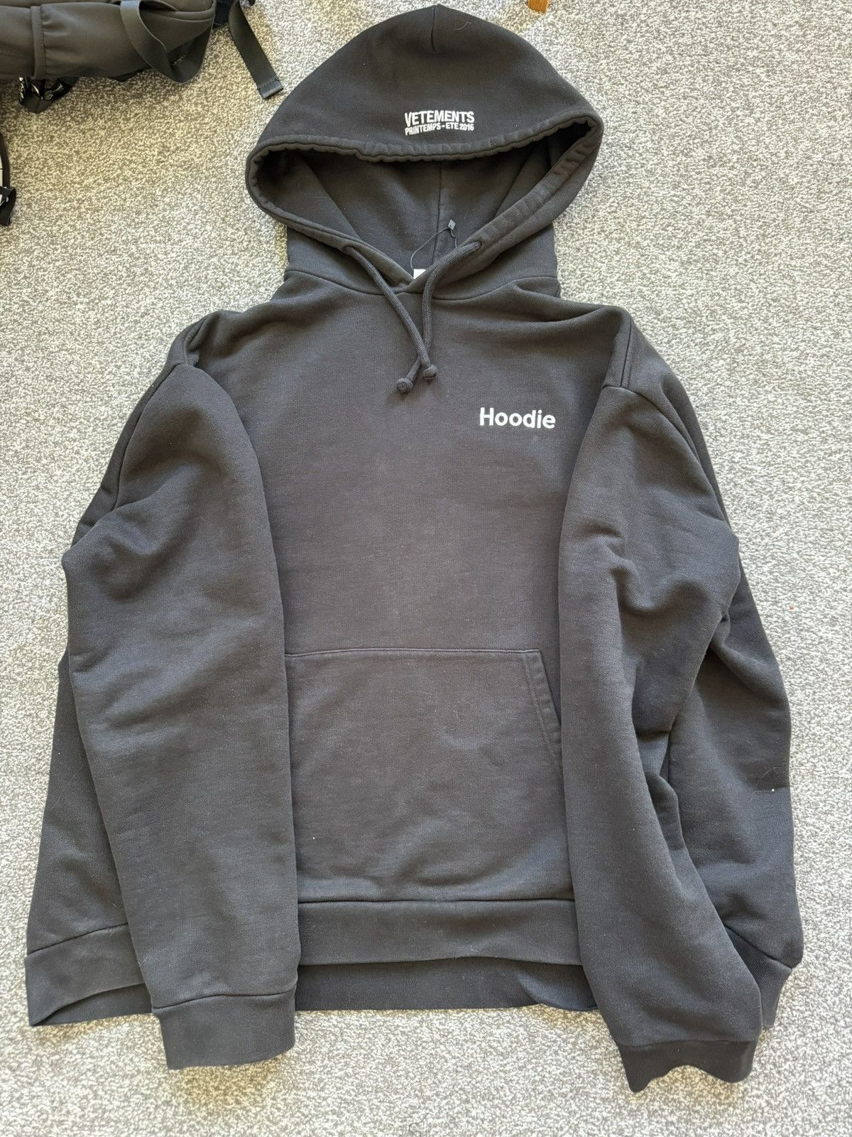 Vetements Vetements Fuck Definition Oversized Hoodie | Grailed