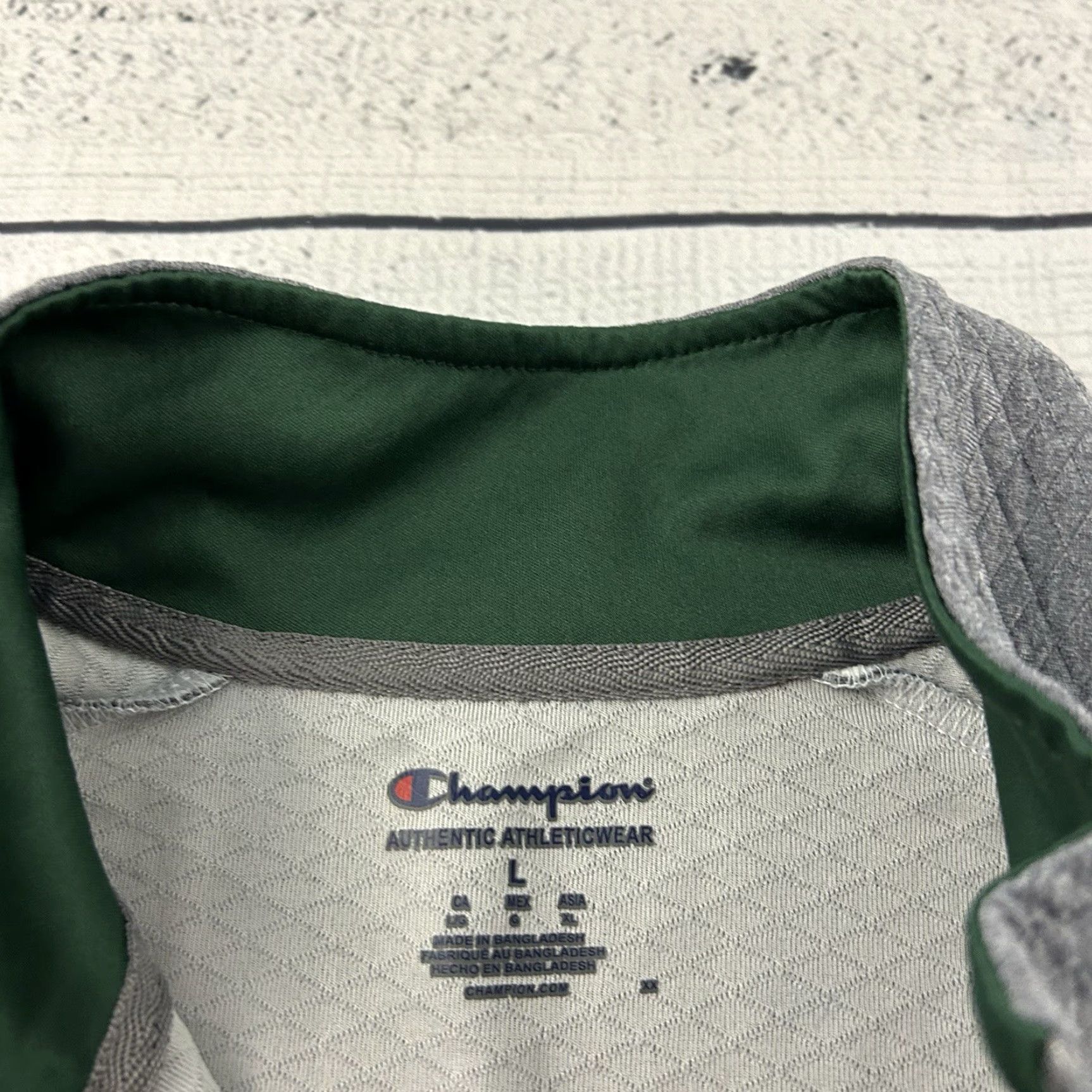Champion Champion Colorado State Rams 1/4 Zip Pullover Jacket Men L Gray Size US L / EU 52-54 / 3 - 4 Thumbnail