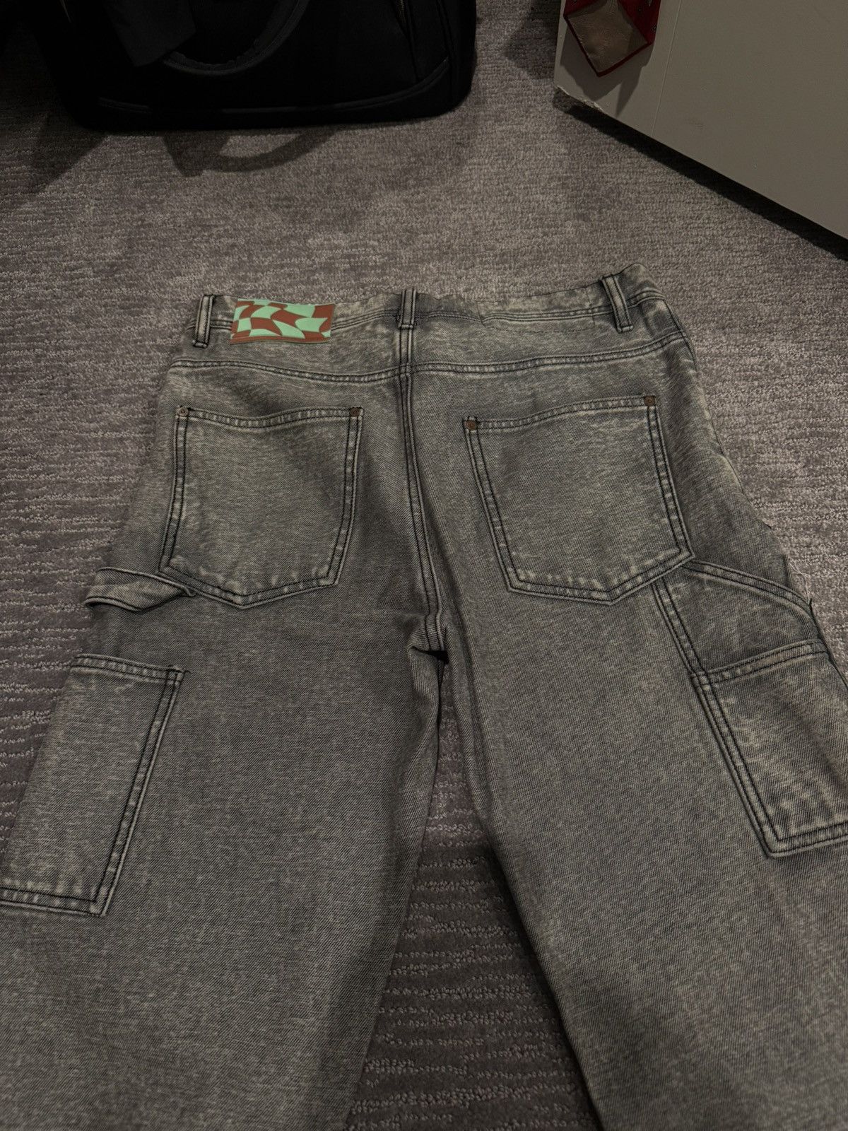 Andersson Bell Andersson Bell Gray Tom Reverse Jeans Size US 29 - 4 Thumbnail