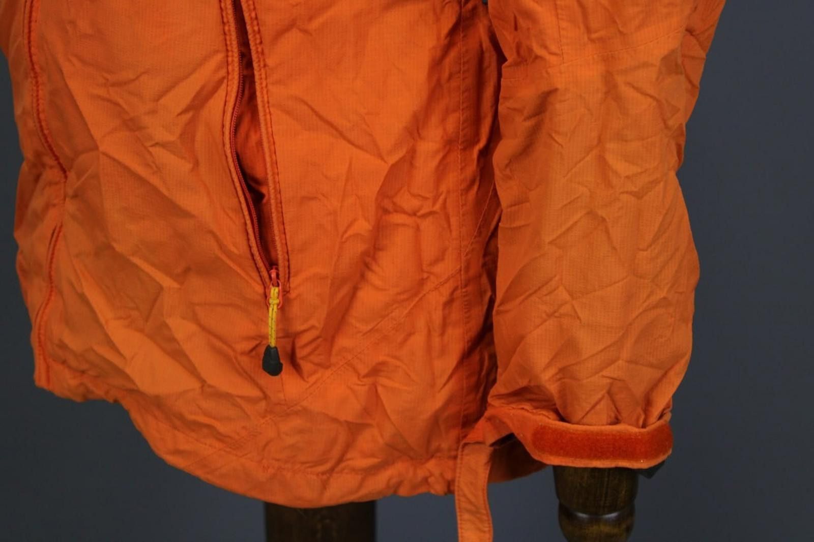 Nicole Miller Millet Orange Lightweight High Neck Track Jacket Size L Size US L / EU 52-54 / 3 - 12 Thumbnail
